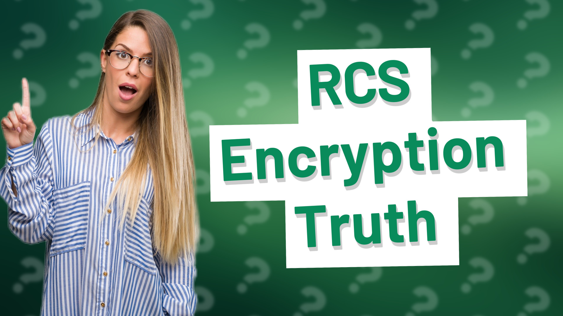 RCS Encryption Truth