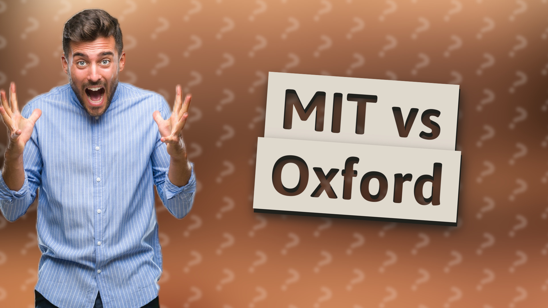 MIT vs Oxford