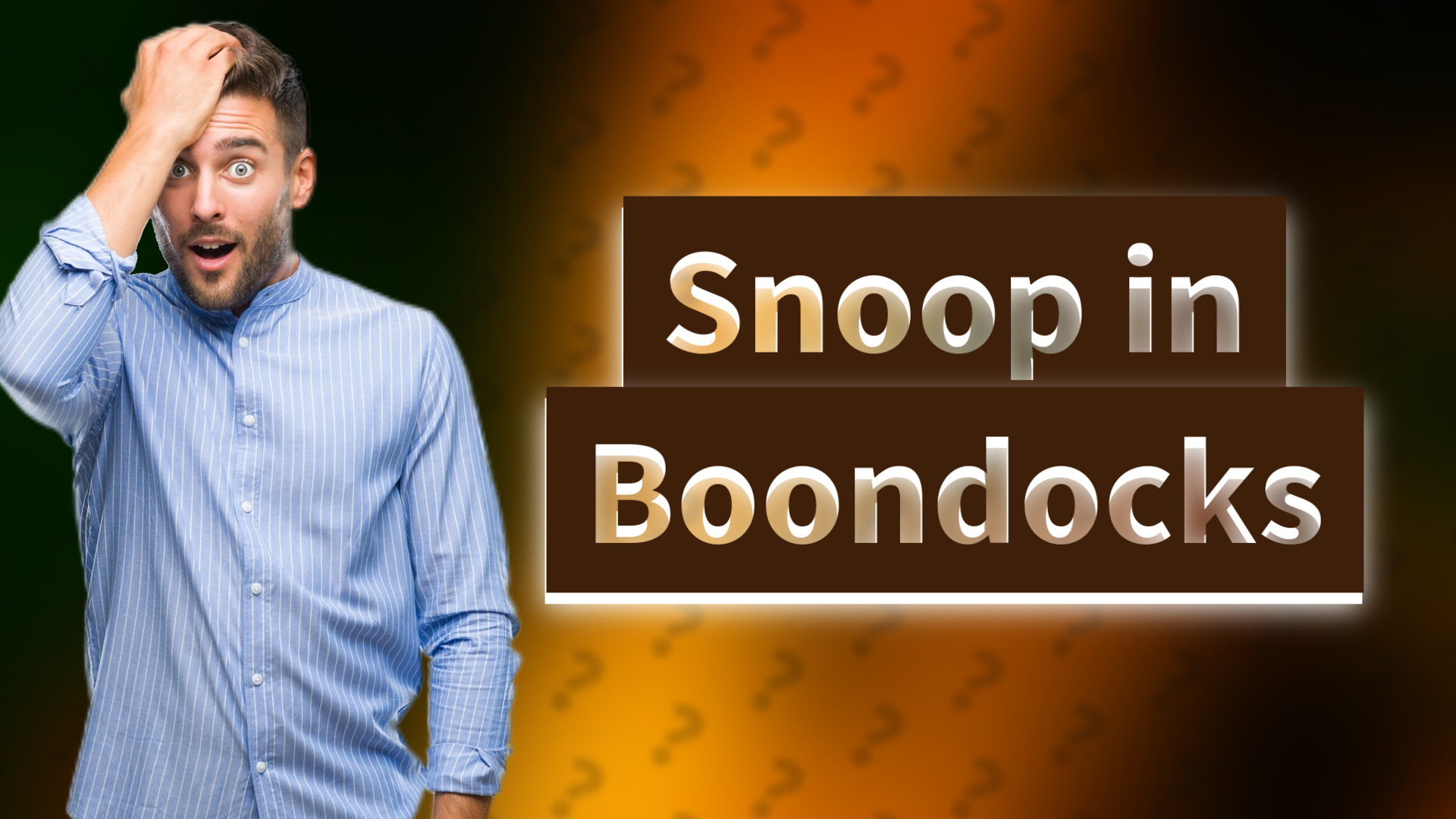 Snoop in Boondocks