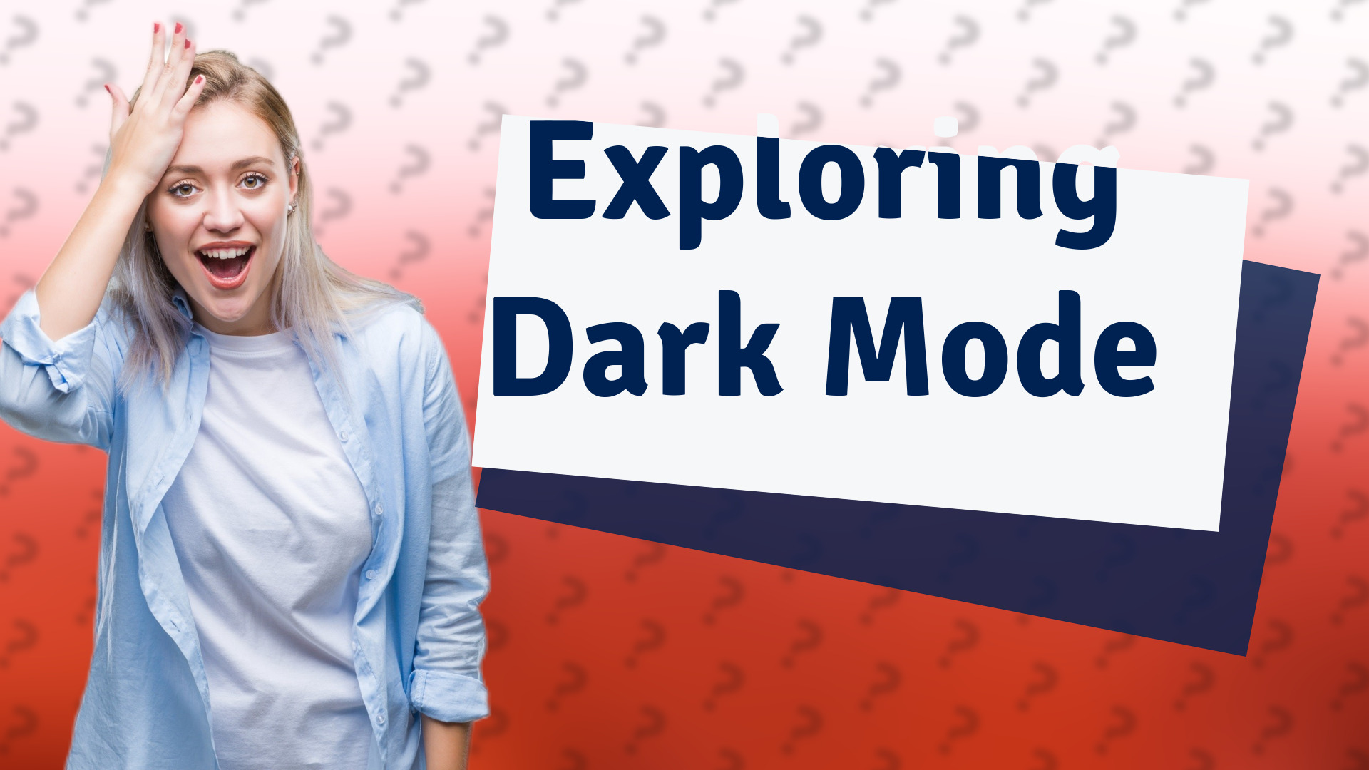 Exploring Dark Mode