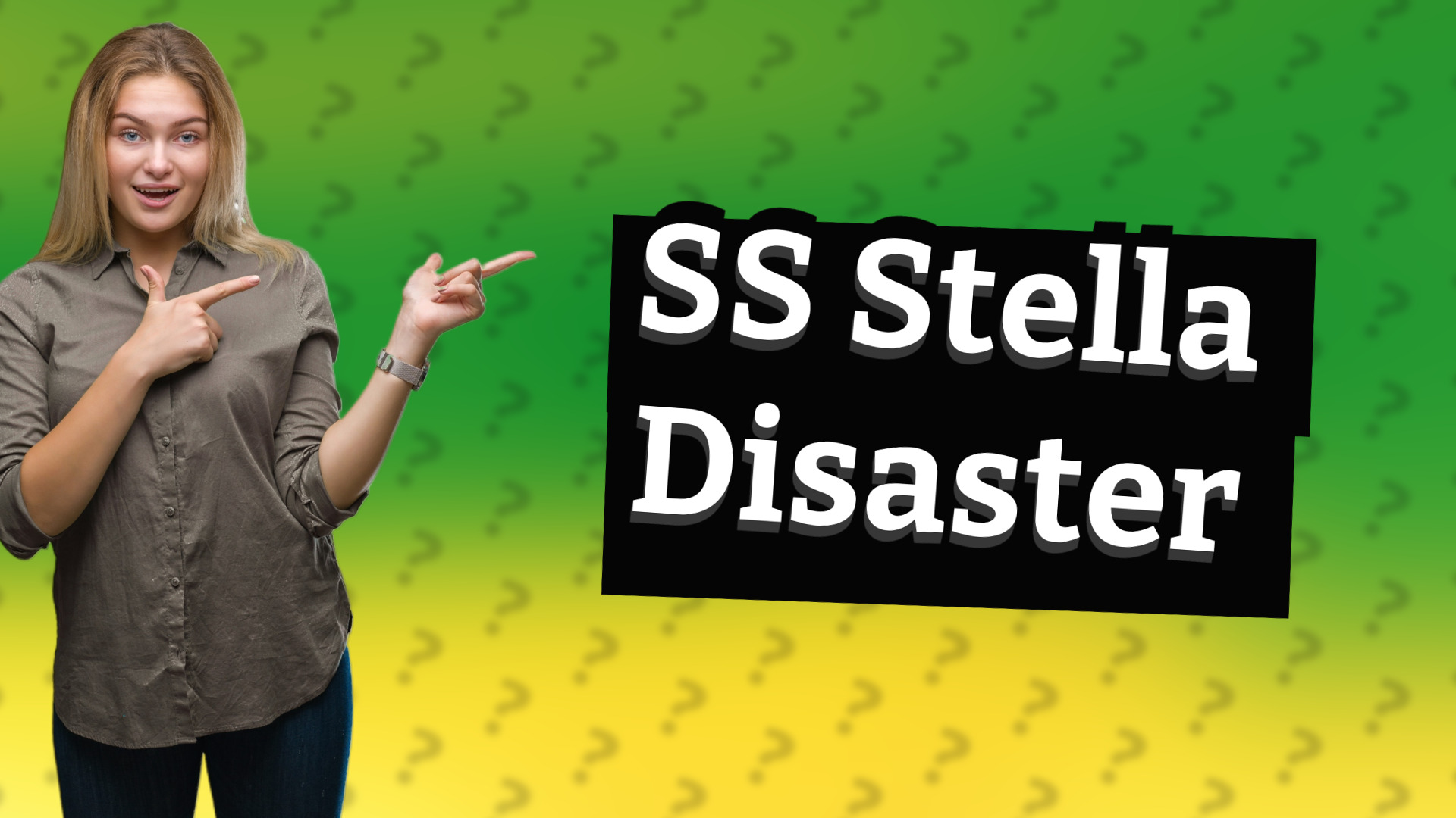 SS Stella Disaster