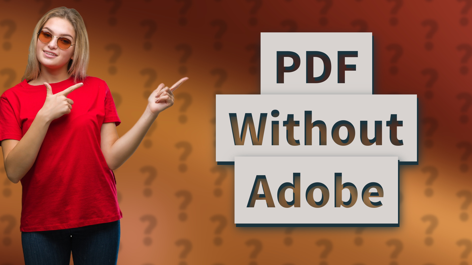 PDF Without Adobe