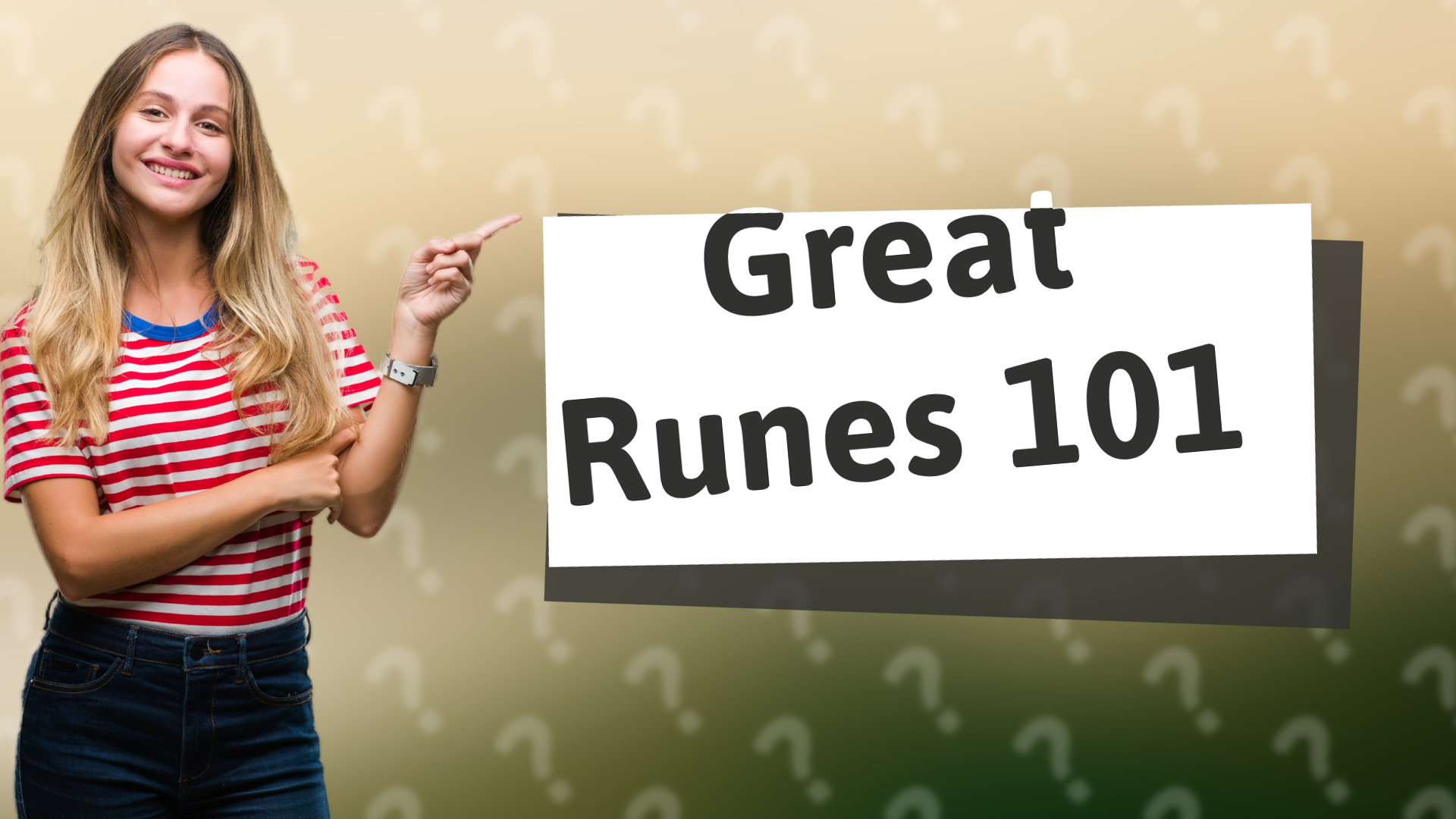 Great Runes 101
