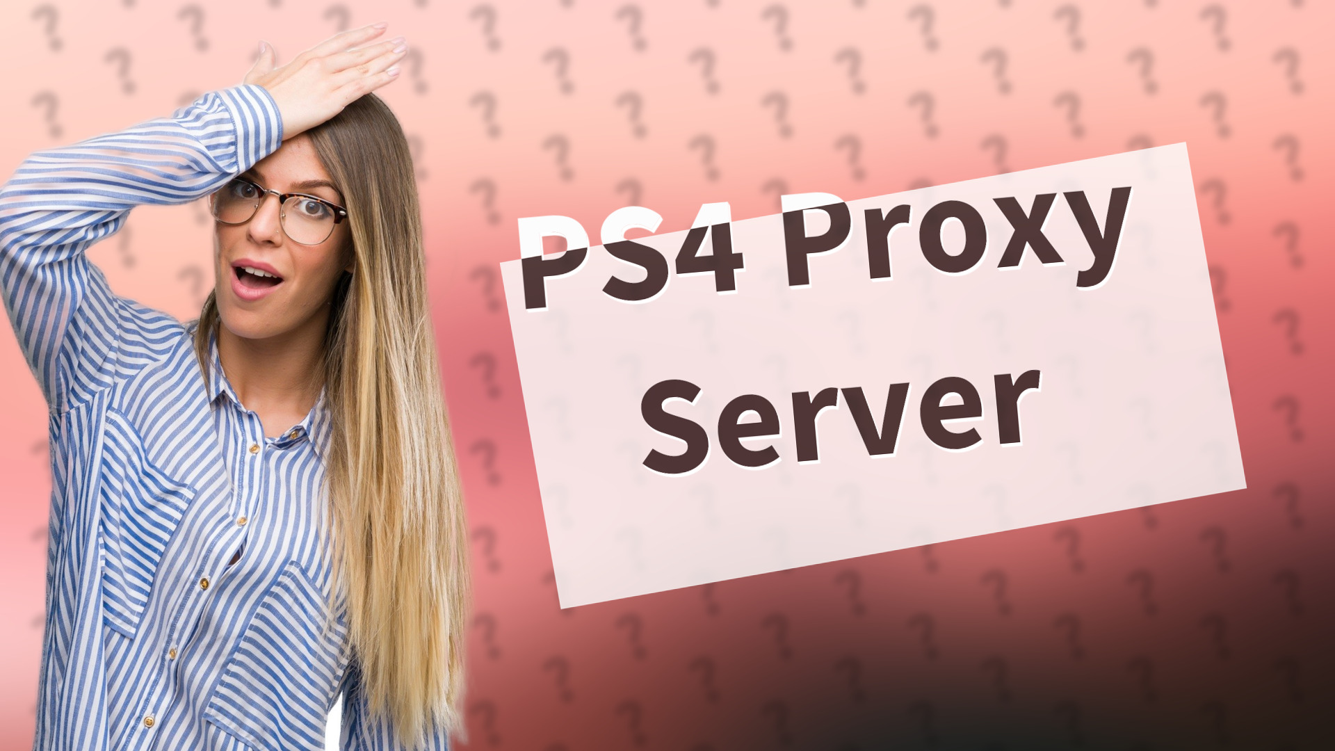 PS4 Proxy Server