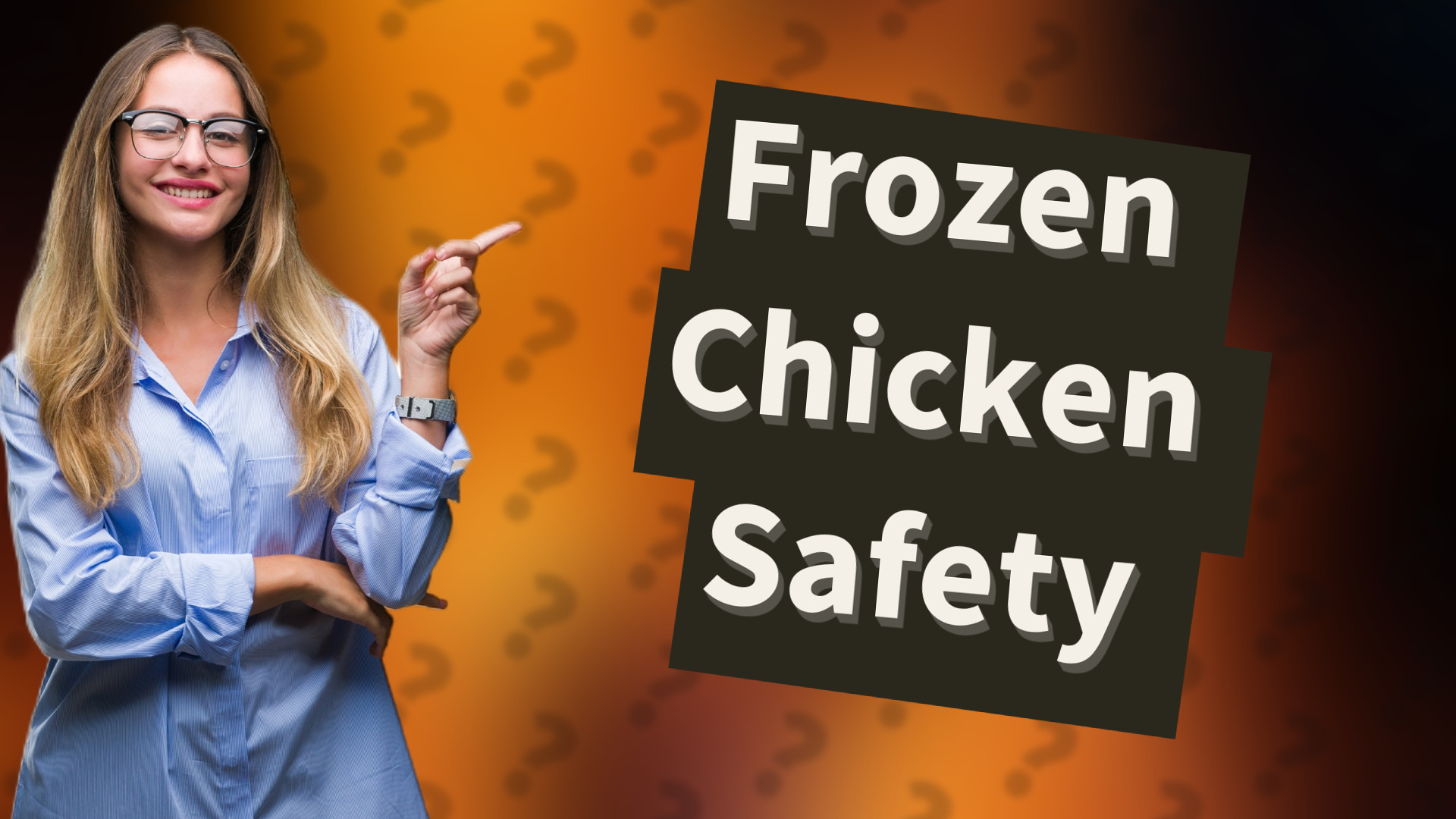 Frozen Chicken Safety
