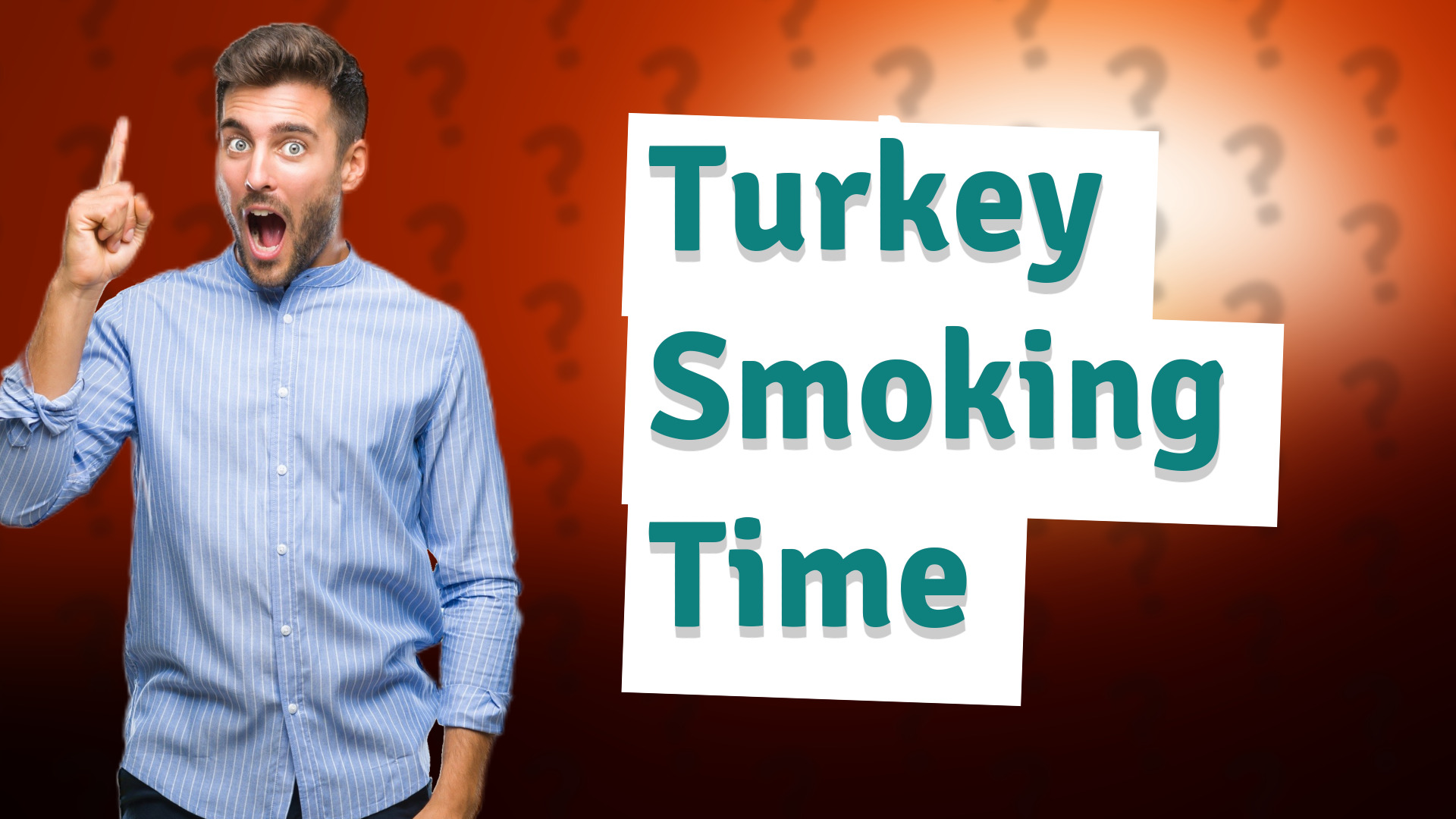 Turkey Smoking Time