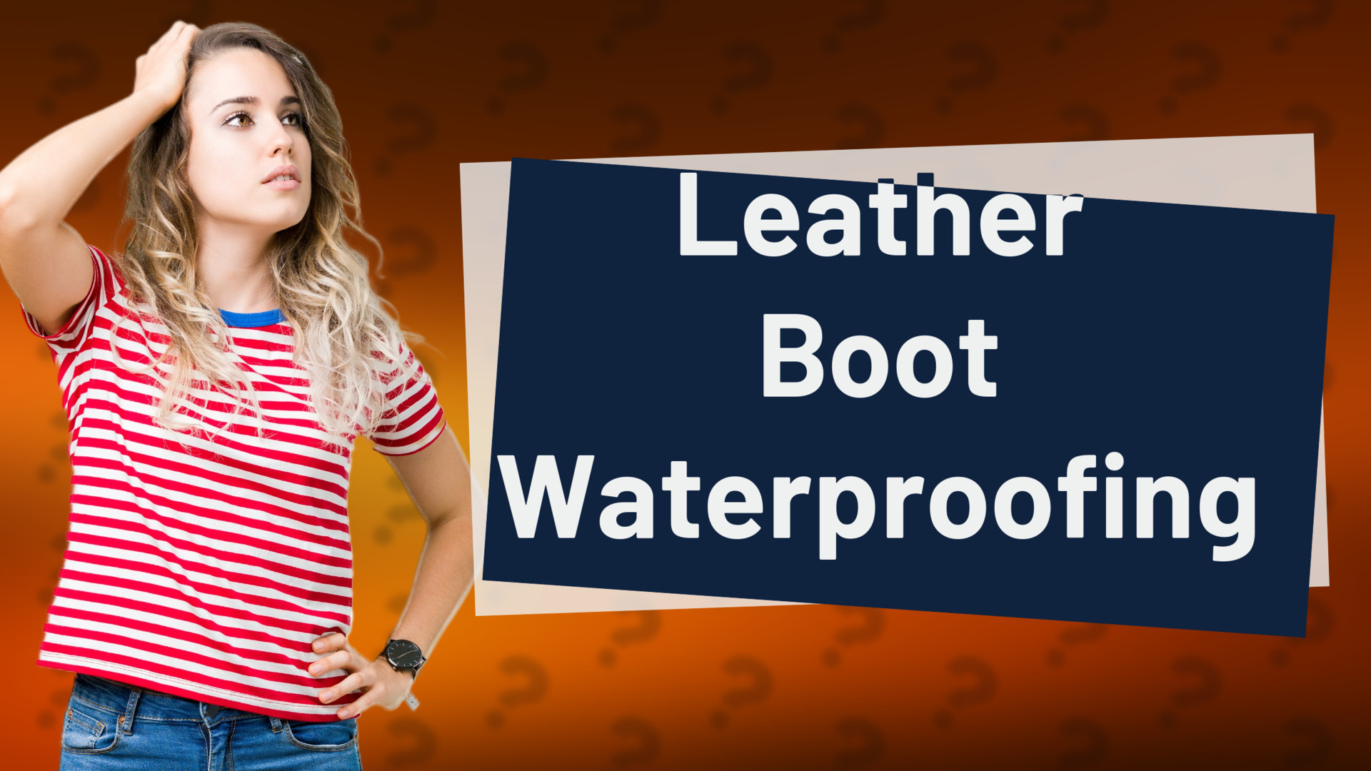 Leather Boot Waterproofing