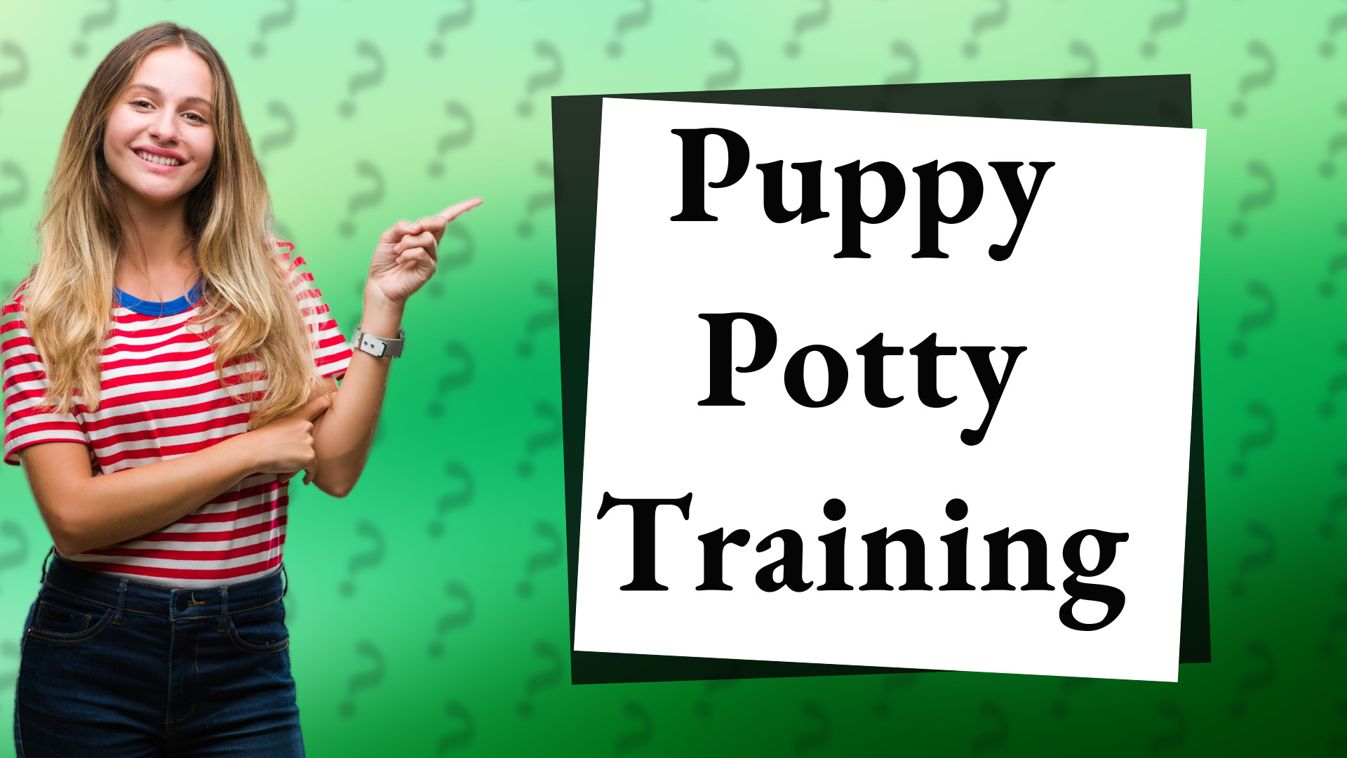 Puppy Potty Training