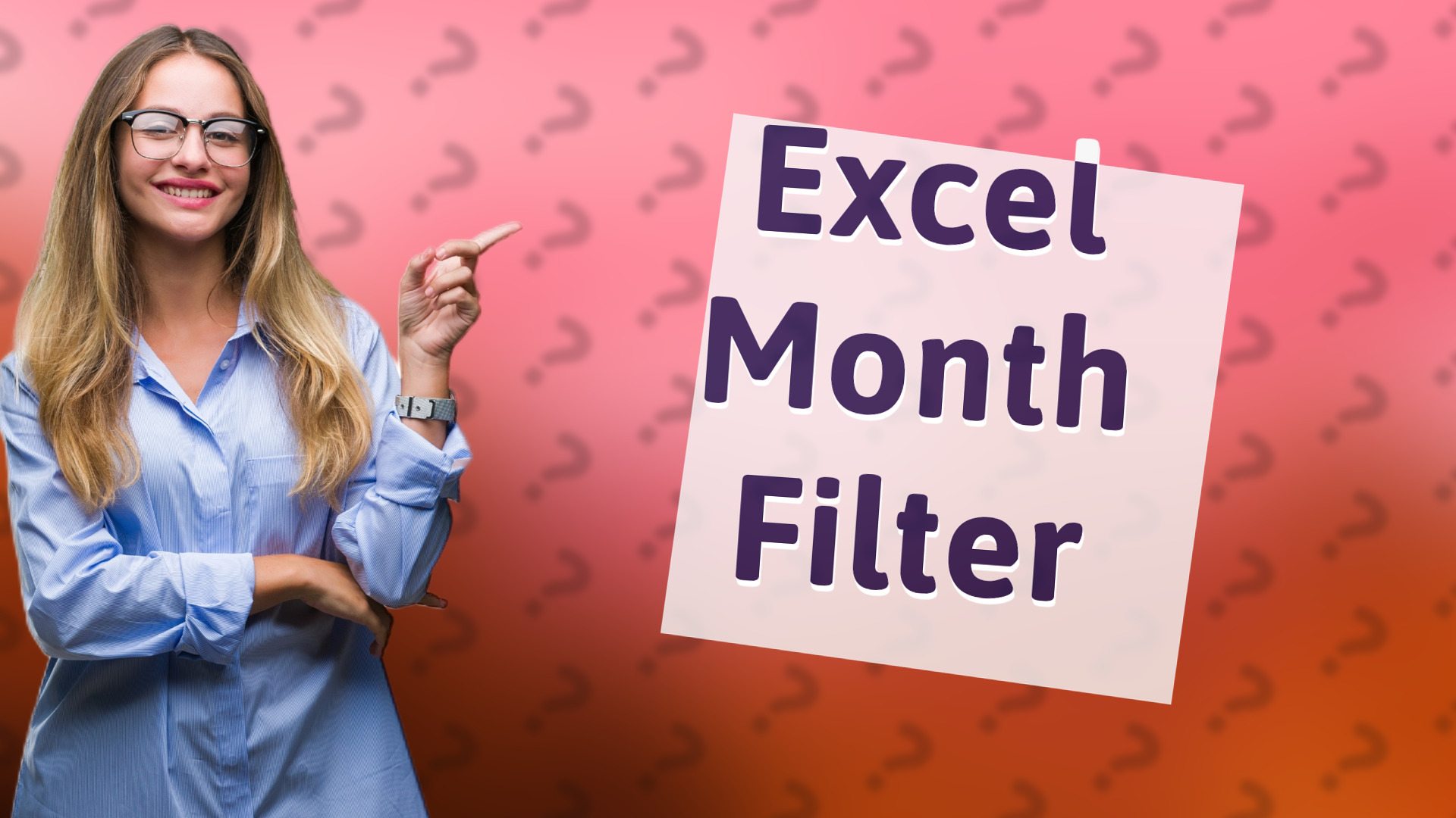 Excel Month Filter