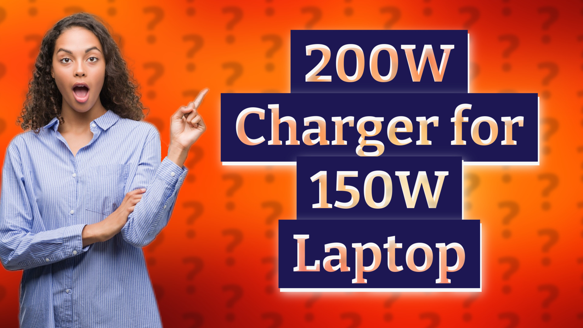 200W Charger for 150W Laptop