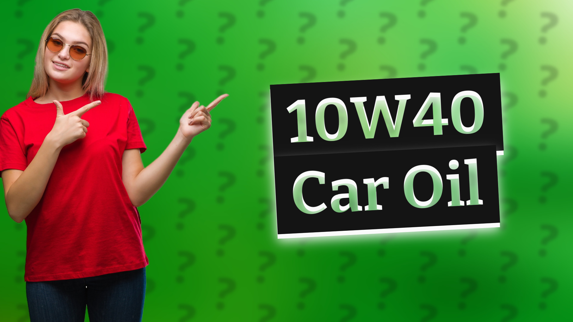 10W40 Car Oil