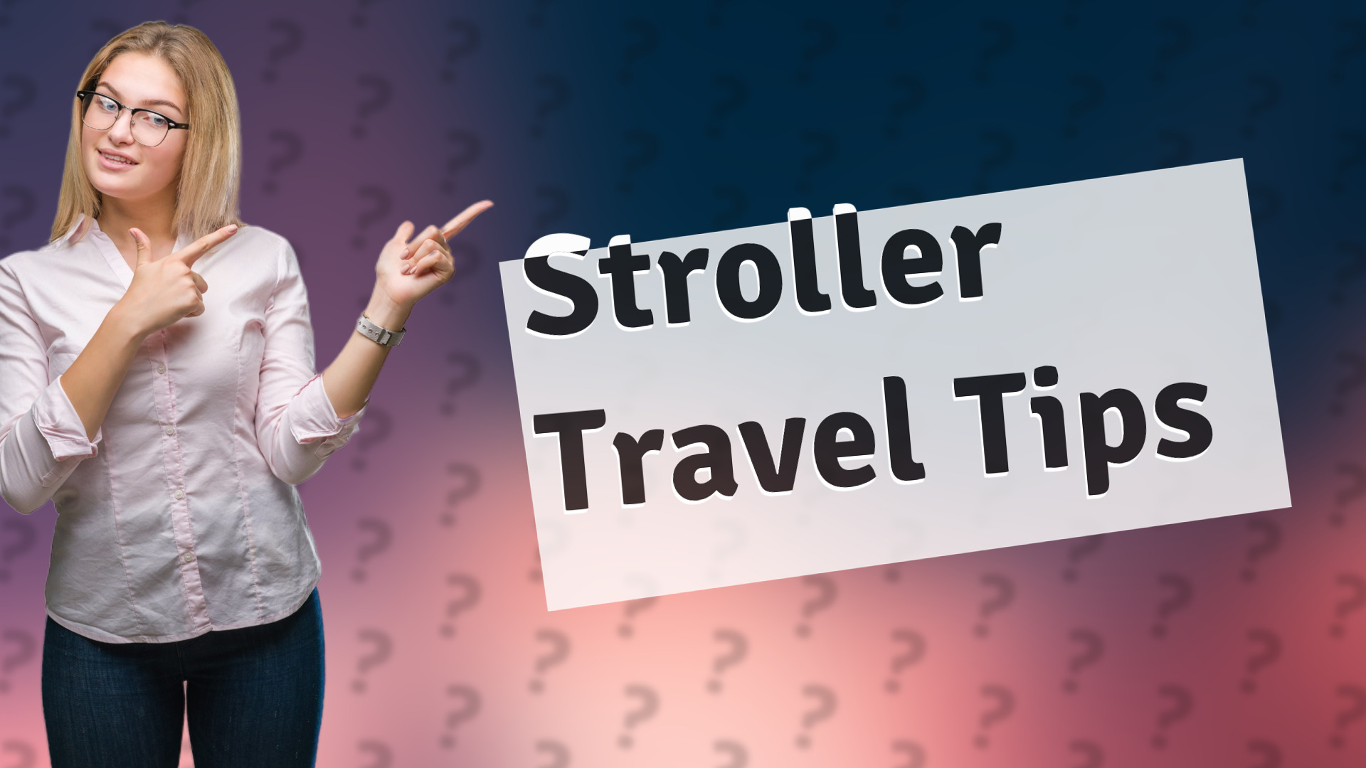 Stroller Travel Tips