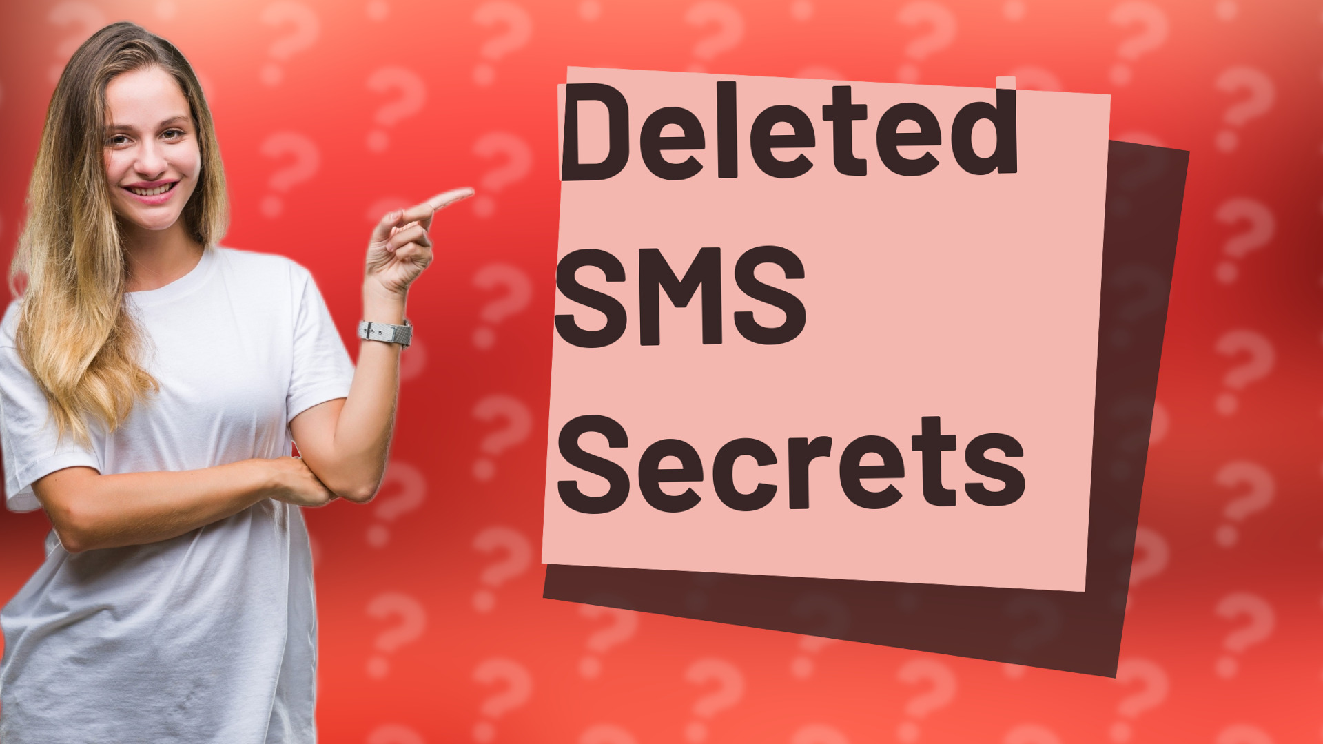 Deleted SMS Secrets