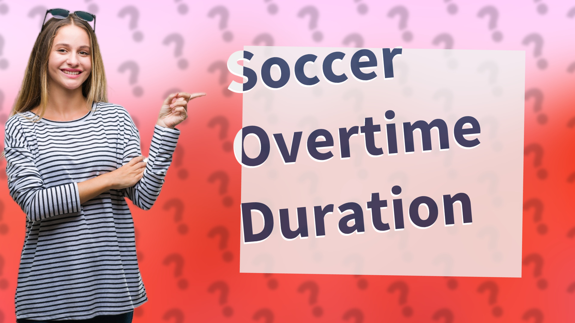 Soccer Overtime Duration