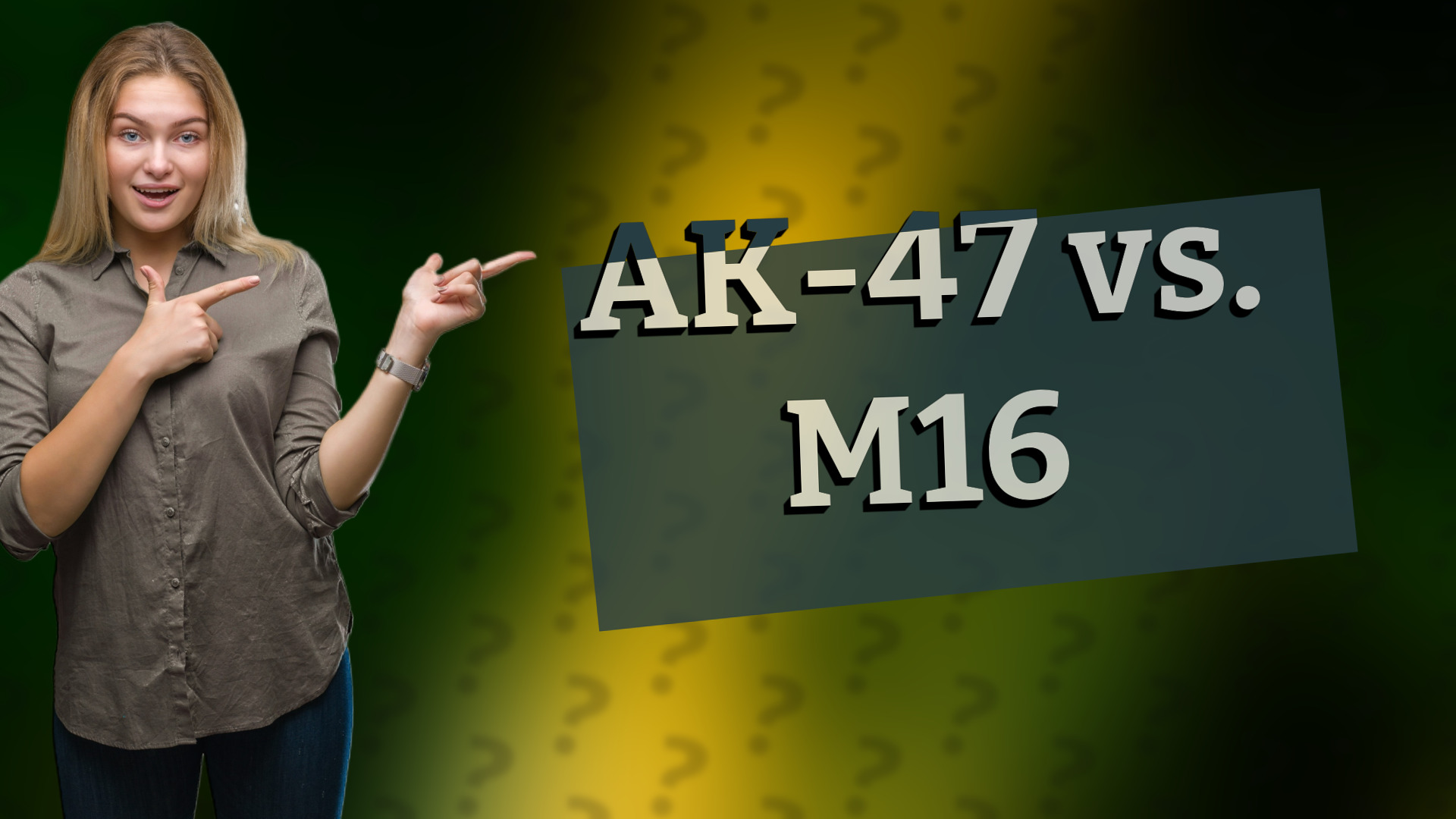 AK-47 vs. M16