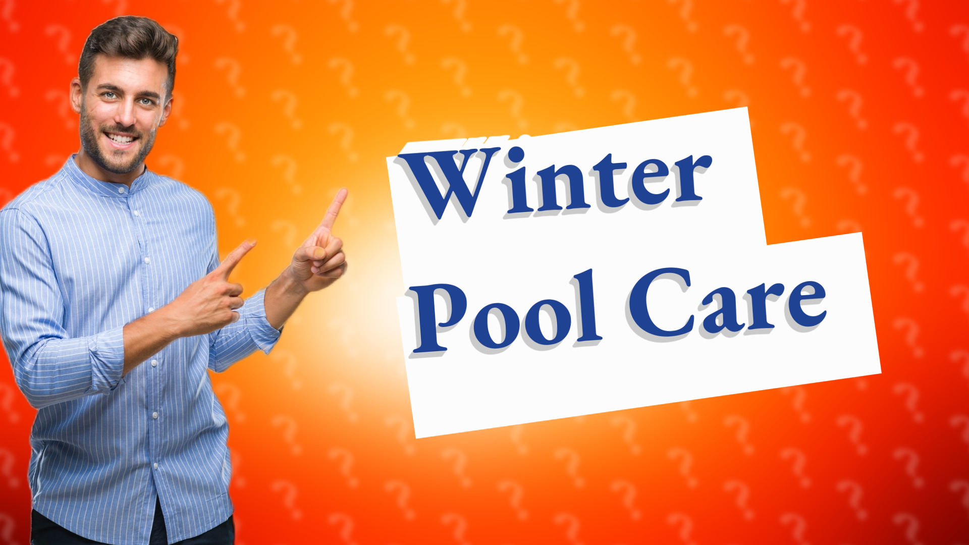 Winter Pool Care