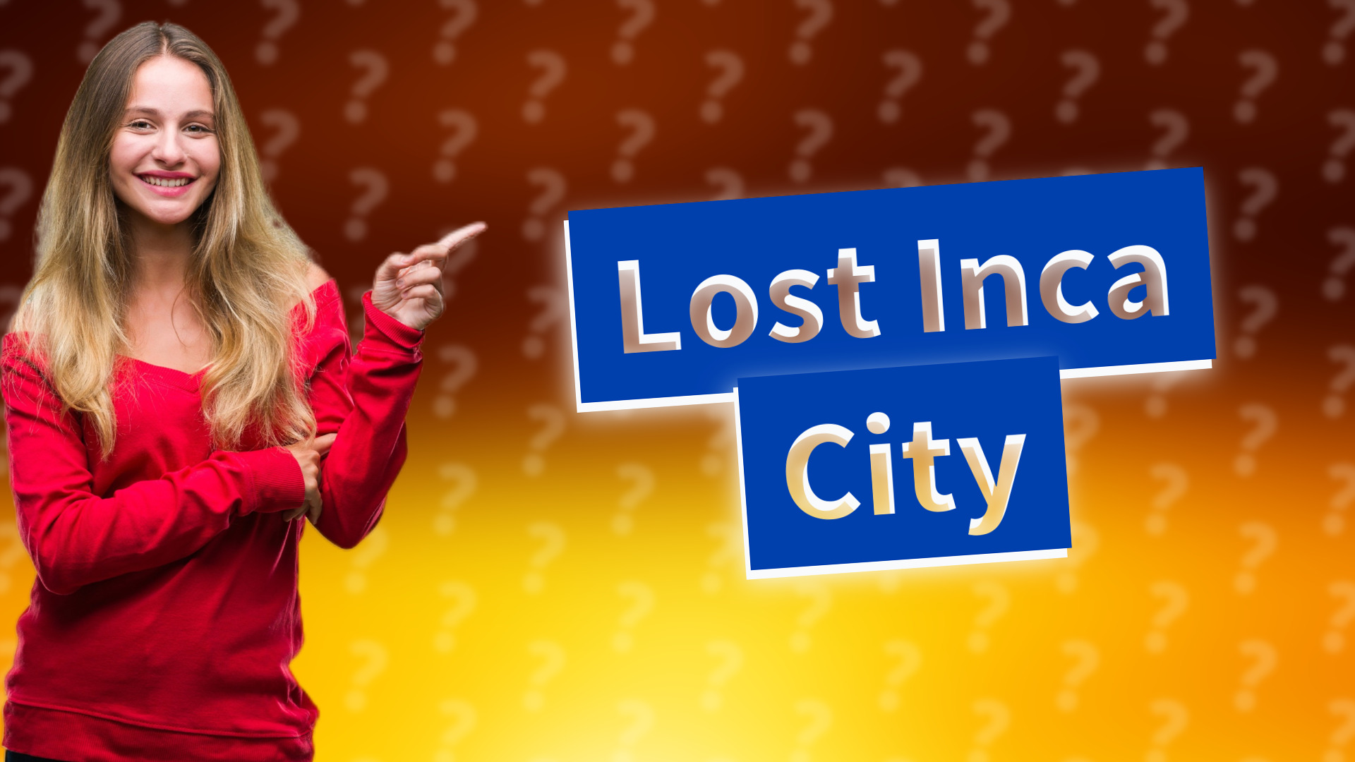 Lost Inca City