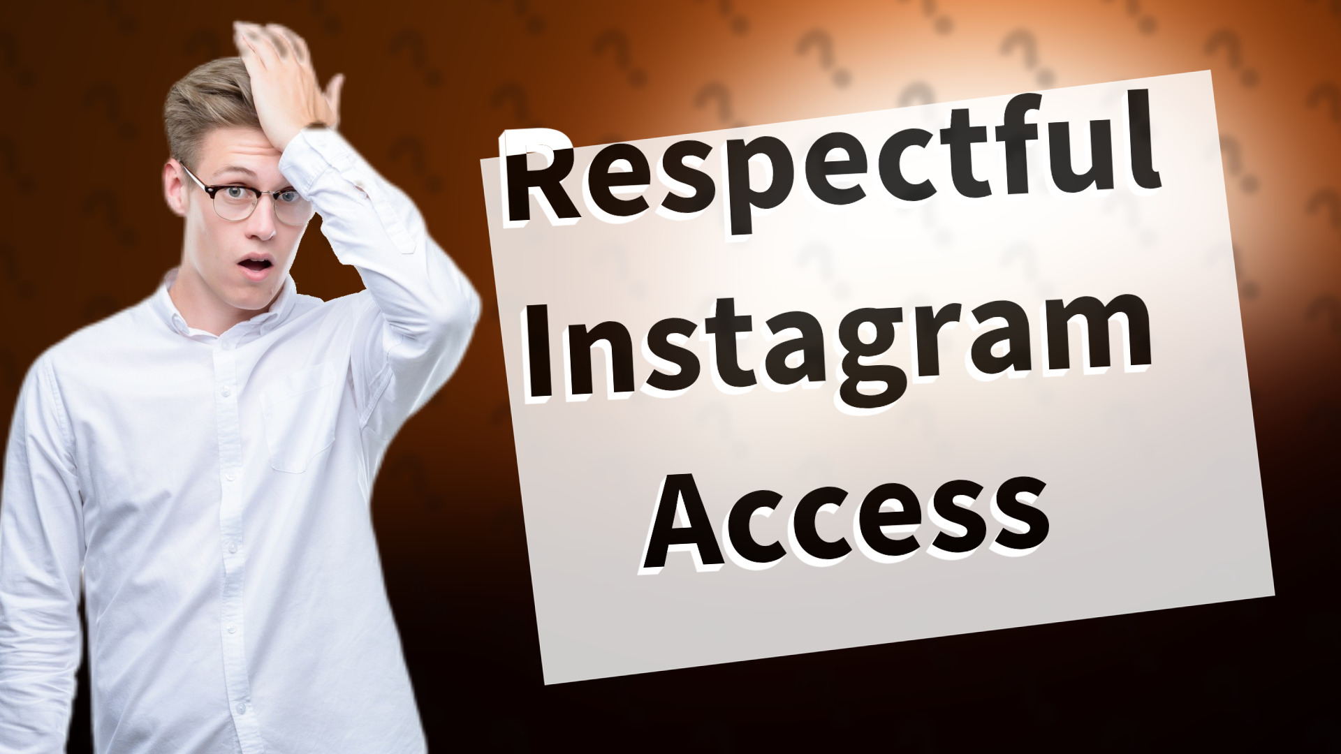 Respectful Instagram Access