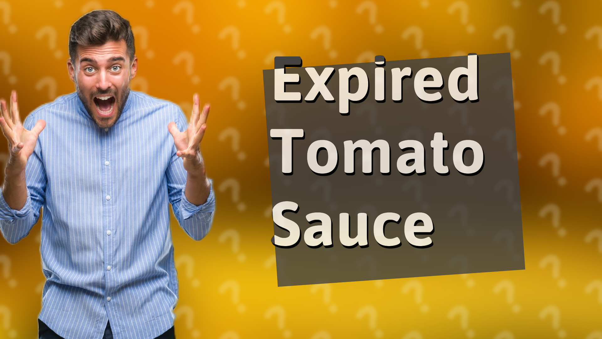 Expired Tomato Sauce