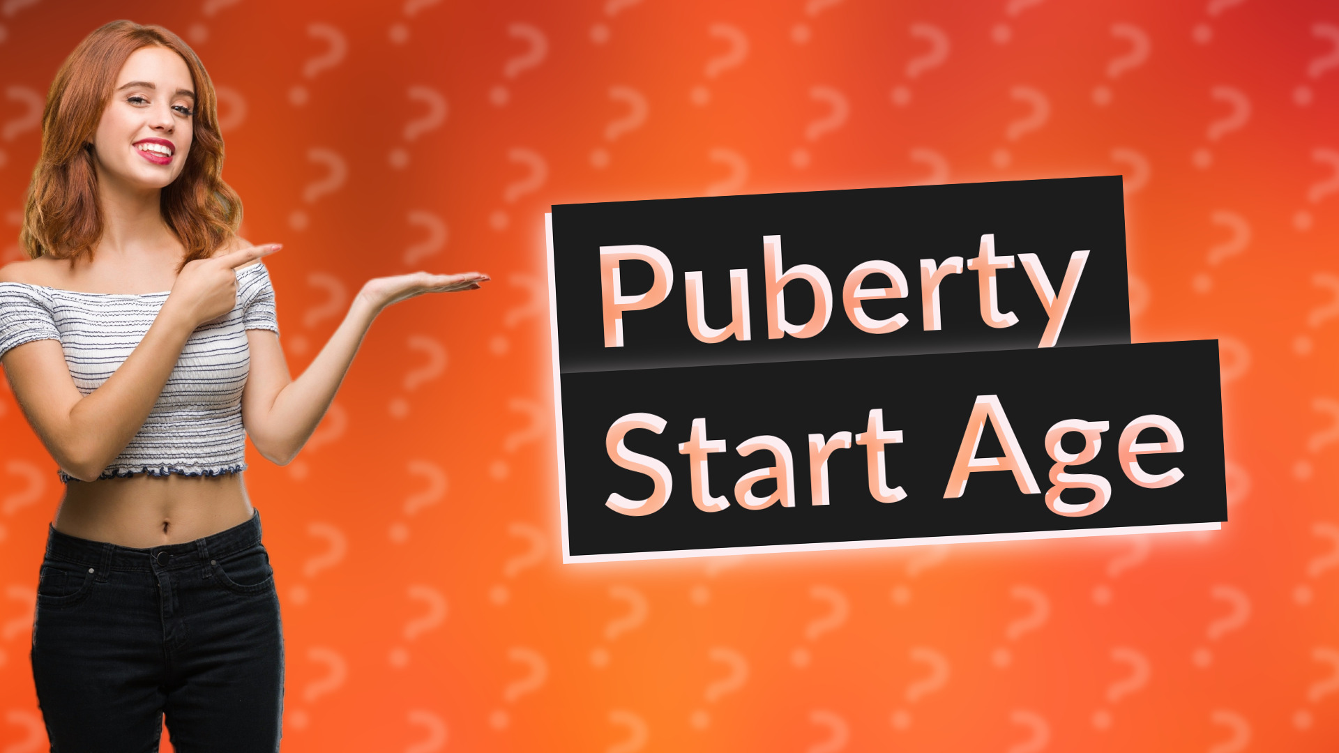 Puberty Start Age