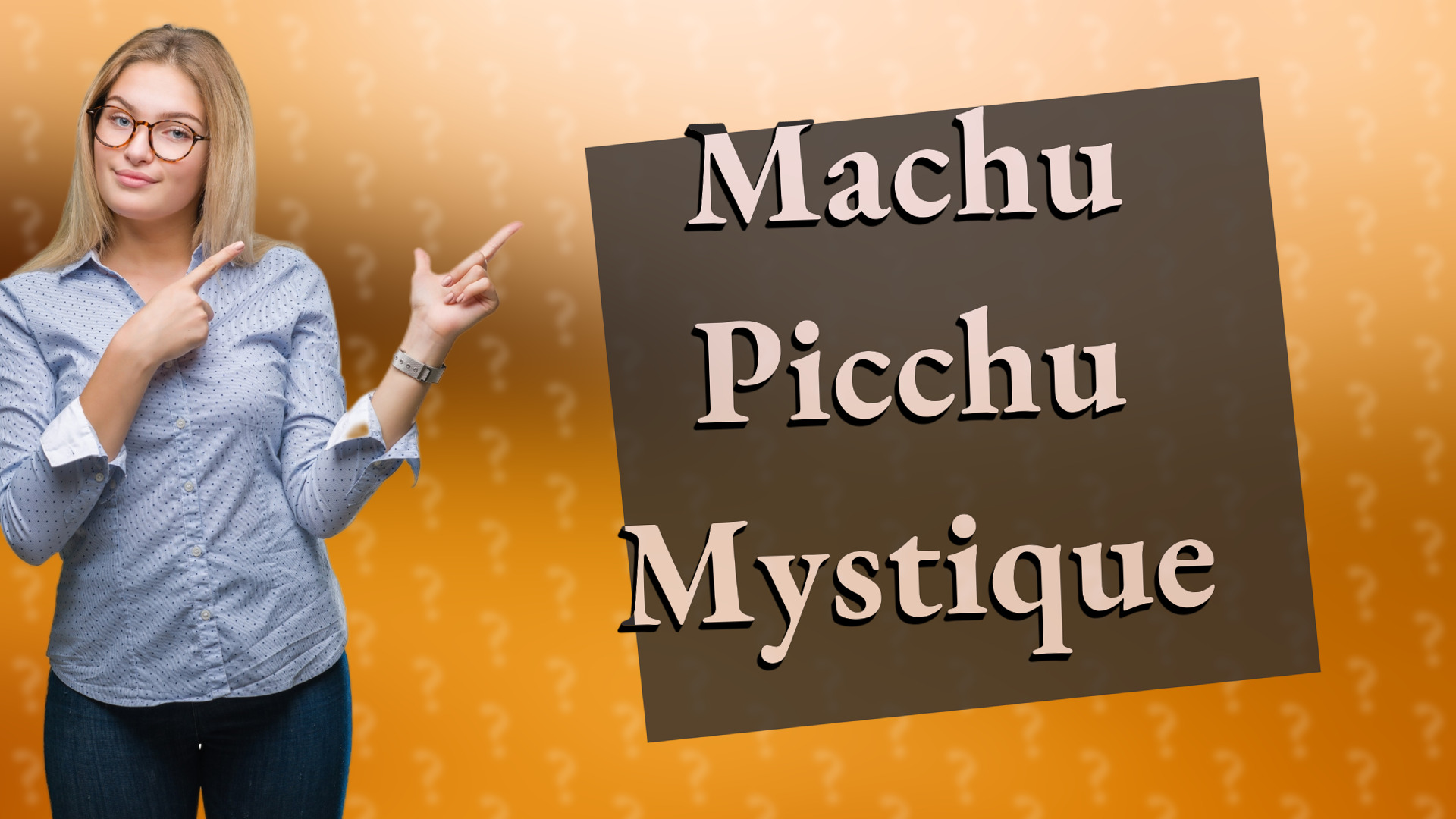 Machu Picchu Mystique