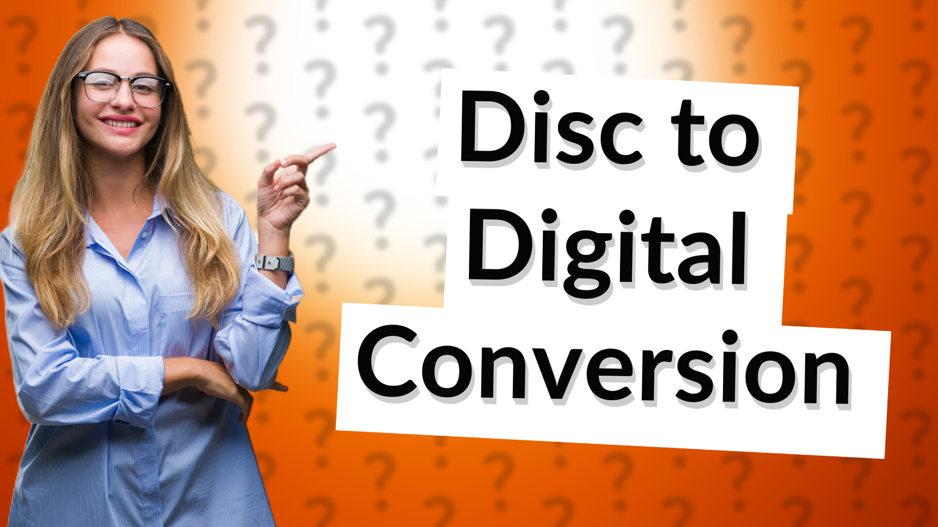 Disc to Digital Conversion