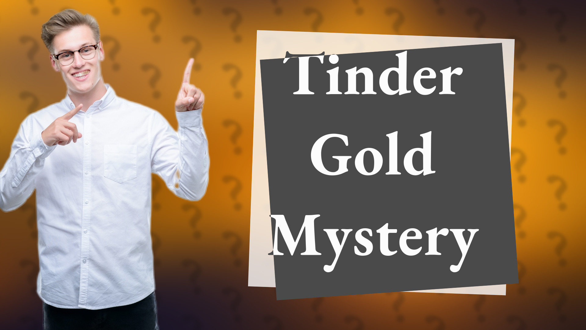 Tinder Gold Mystery