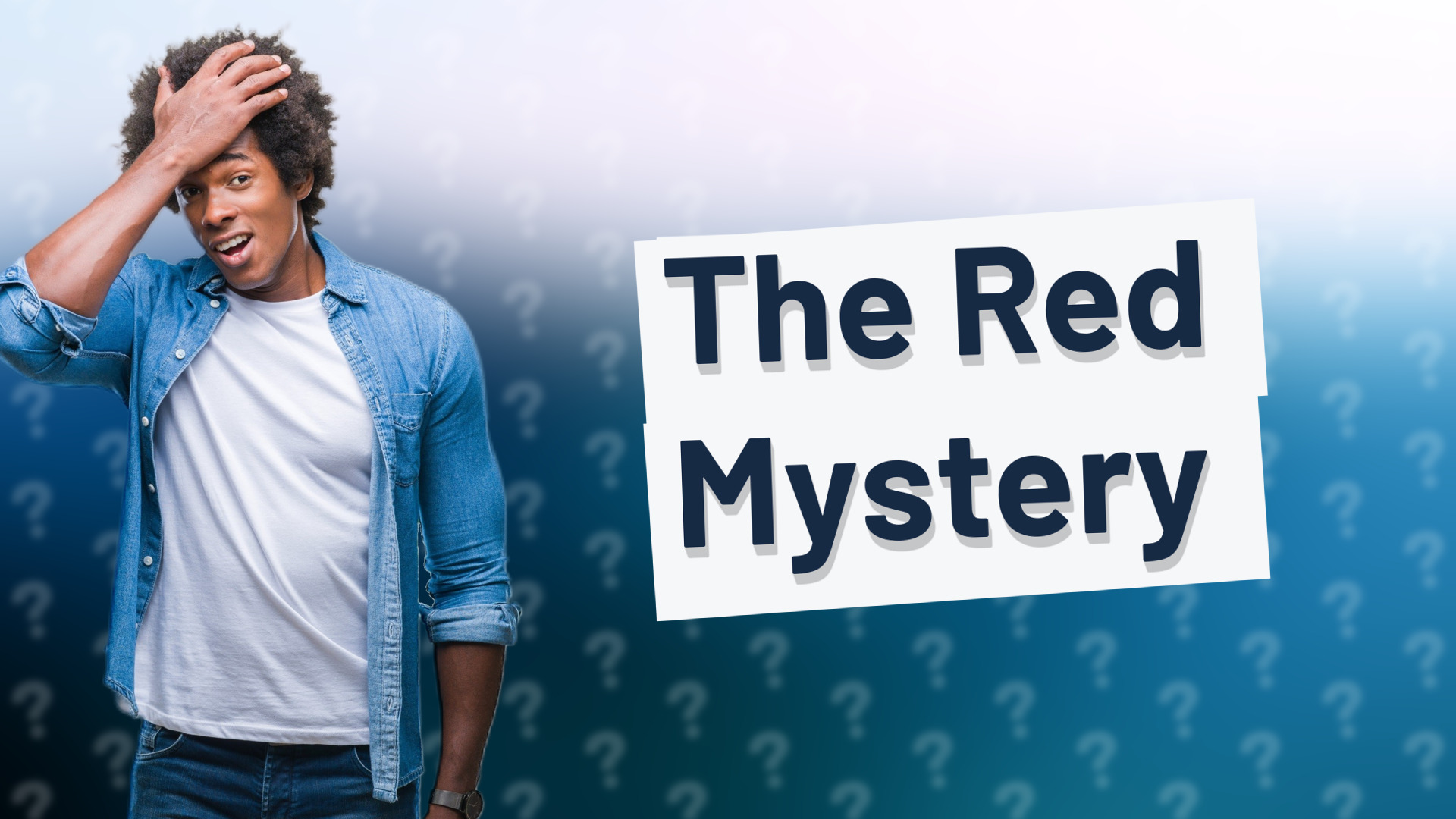 The Red Mystery