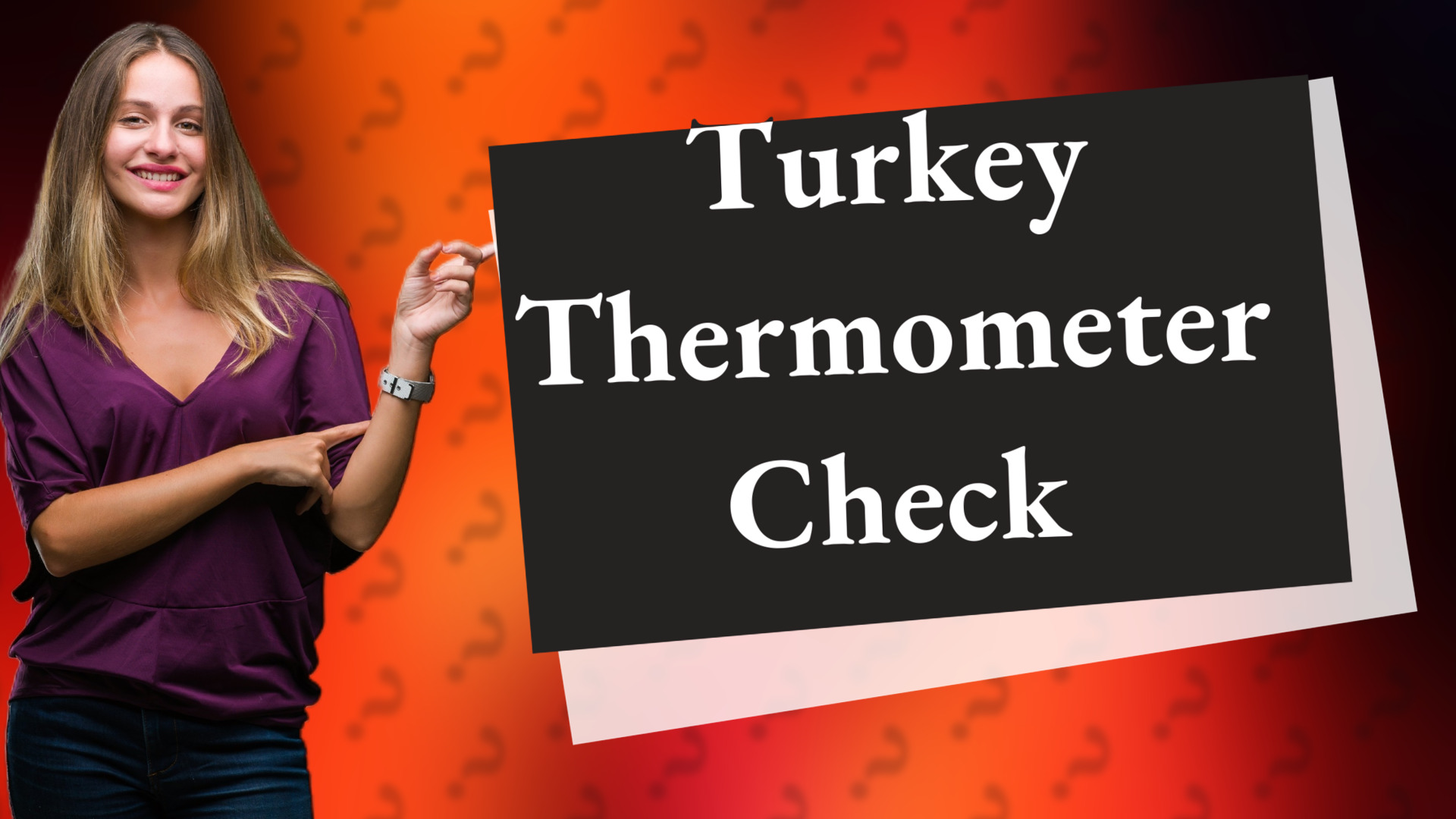 Turkey Thermometer Check