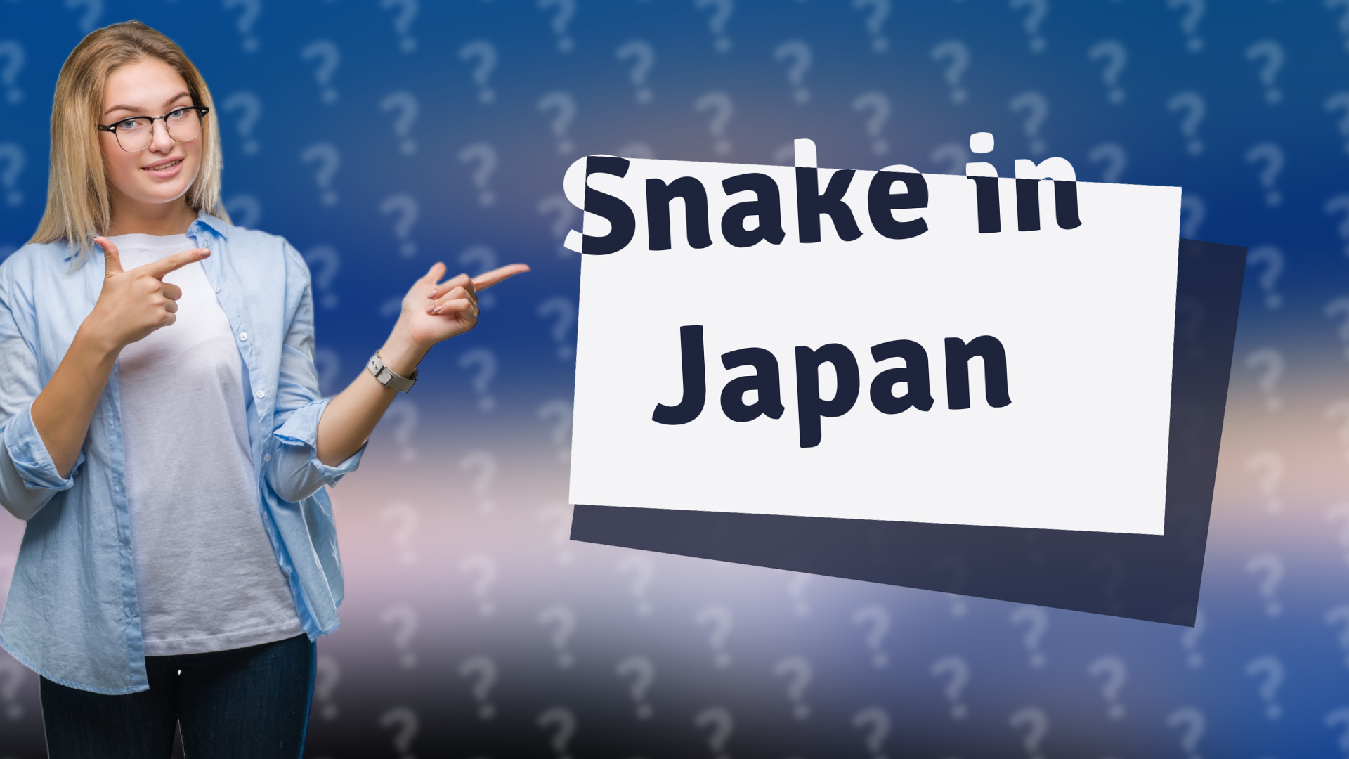 Snake in Japan