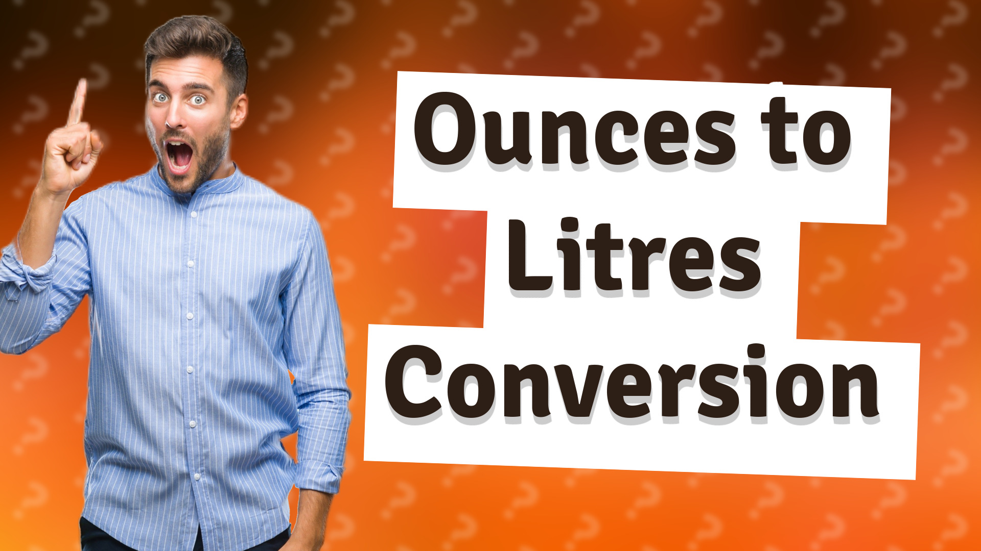 Ounces to Litres Conversion