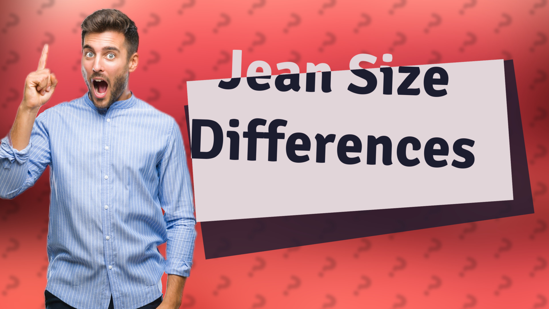 Jean Size Differences
