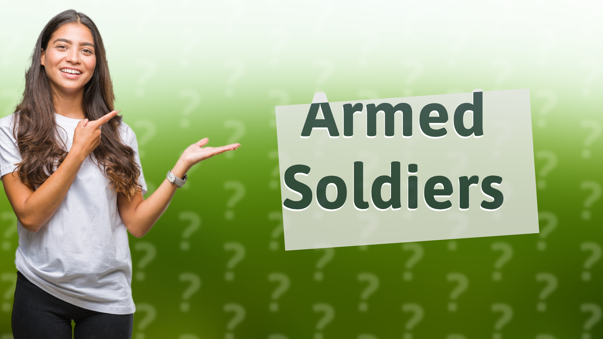 Armed Soldiers