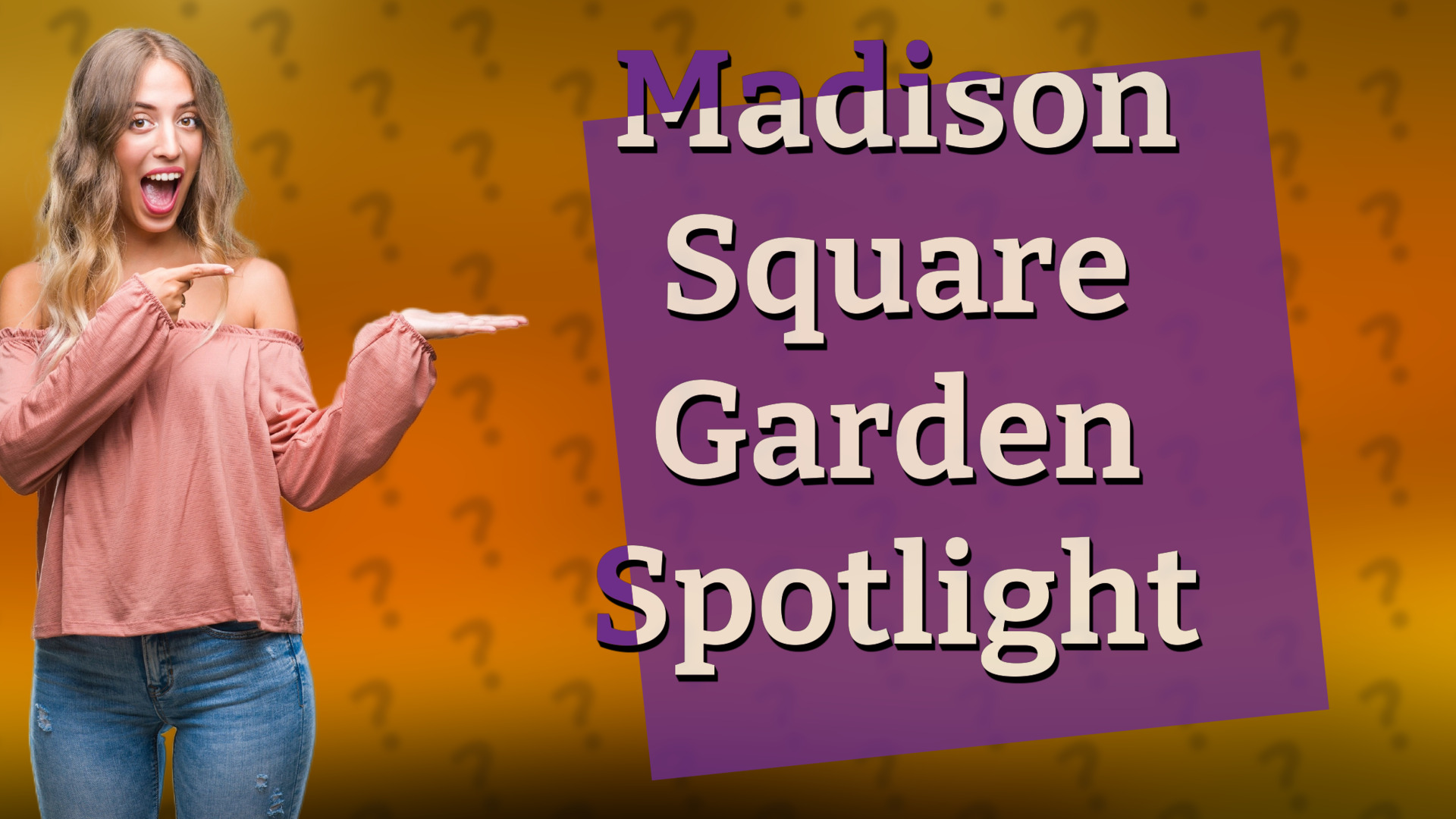 Madison Square Garden Spotlight