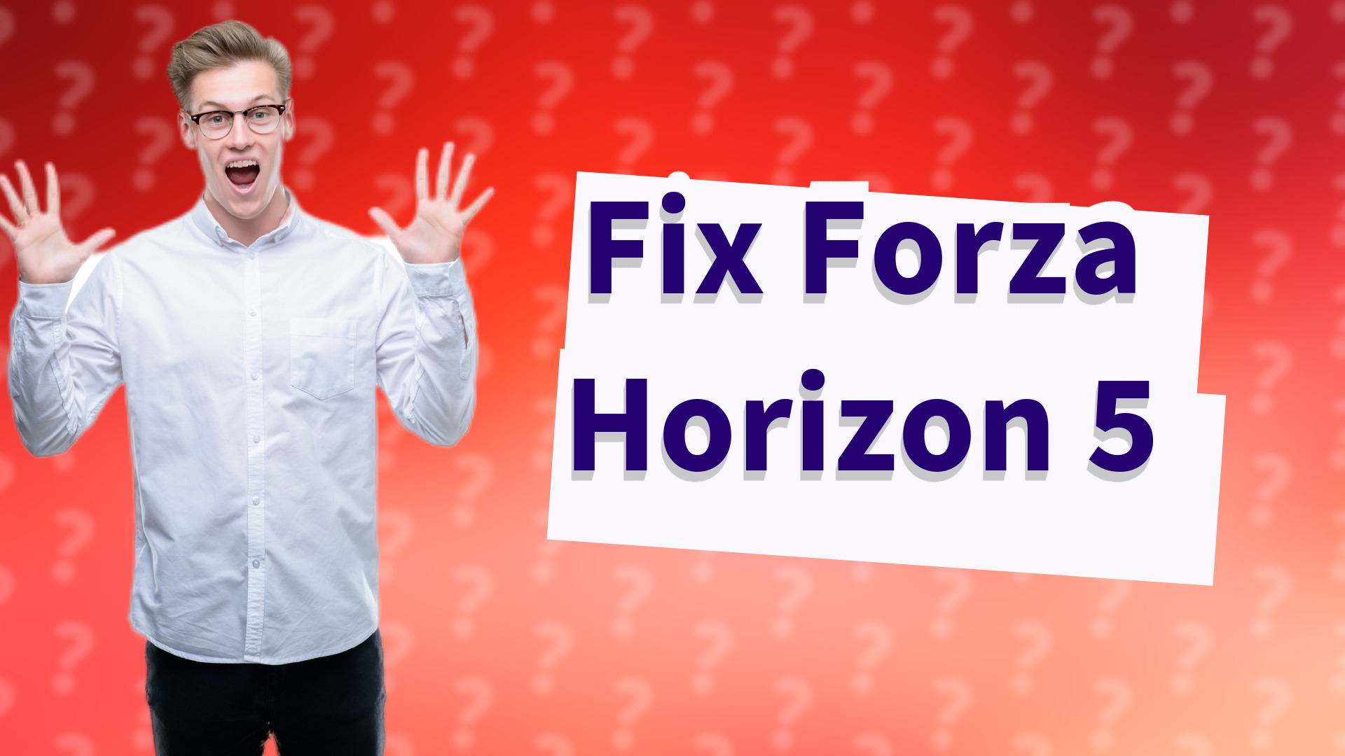 Fix Forza Horizon 5