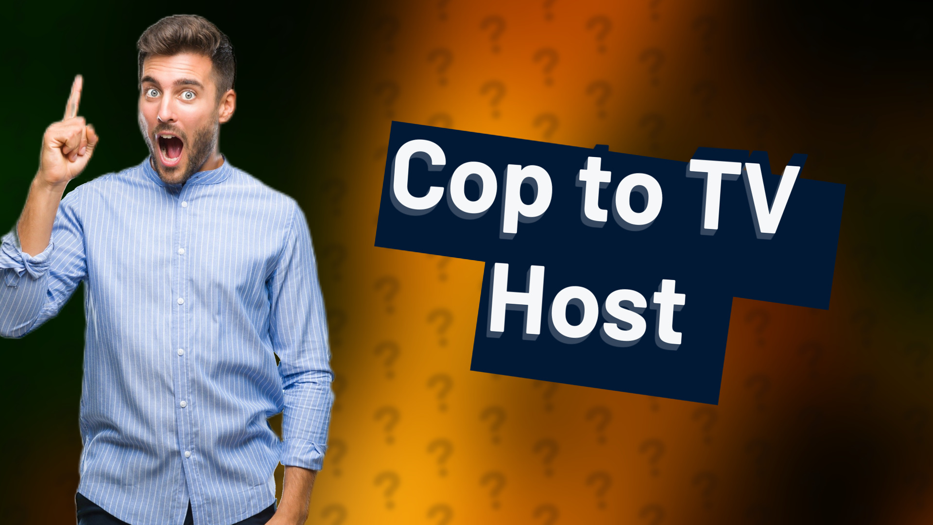 Cop to TV Host