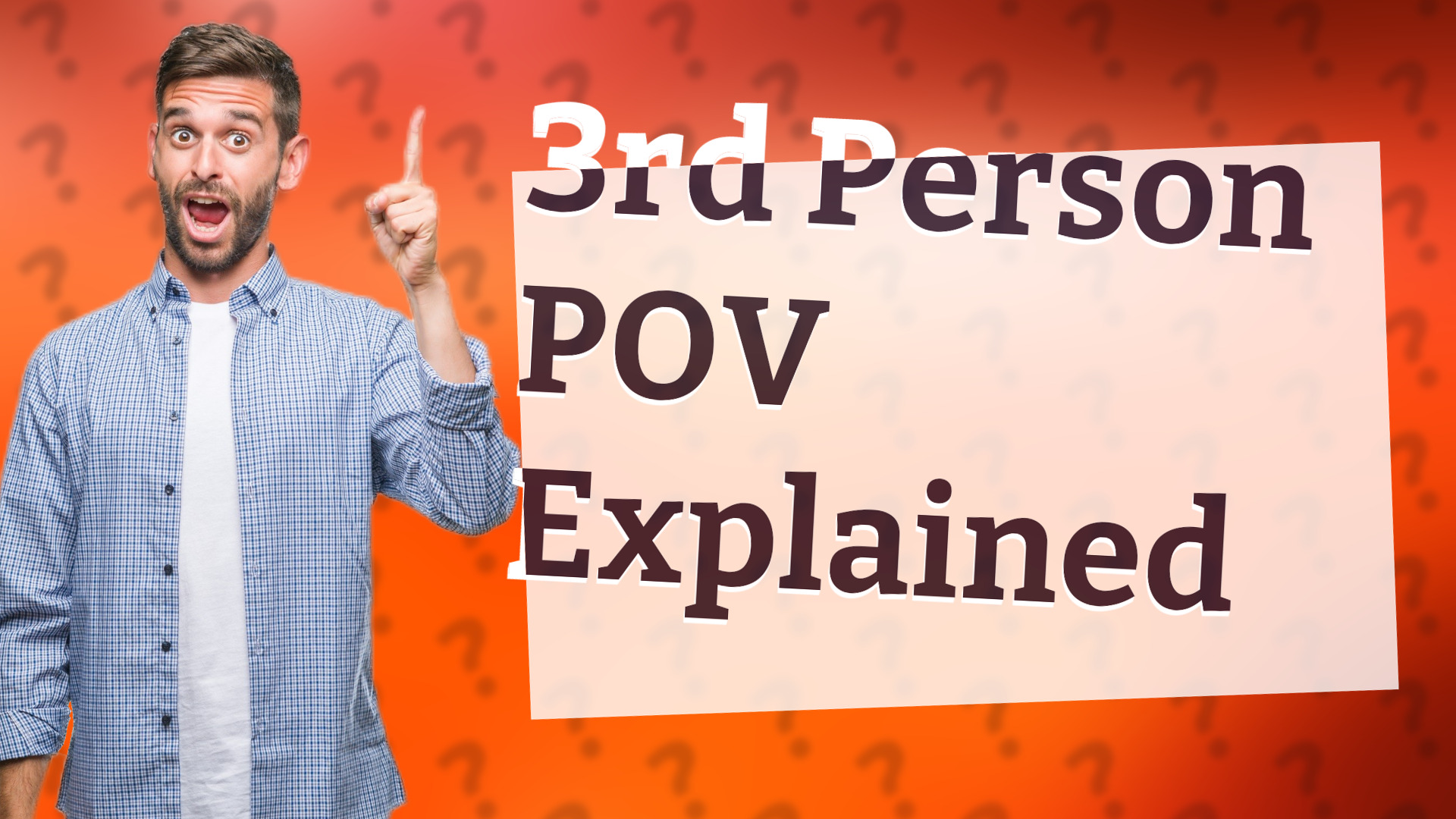 3rd Person POV Explained