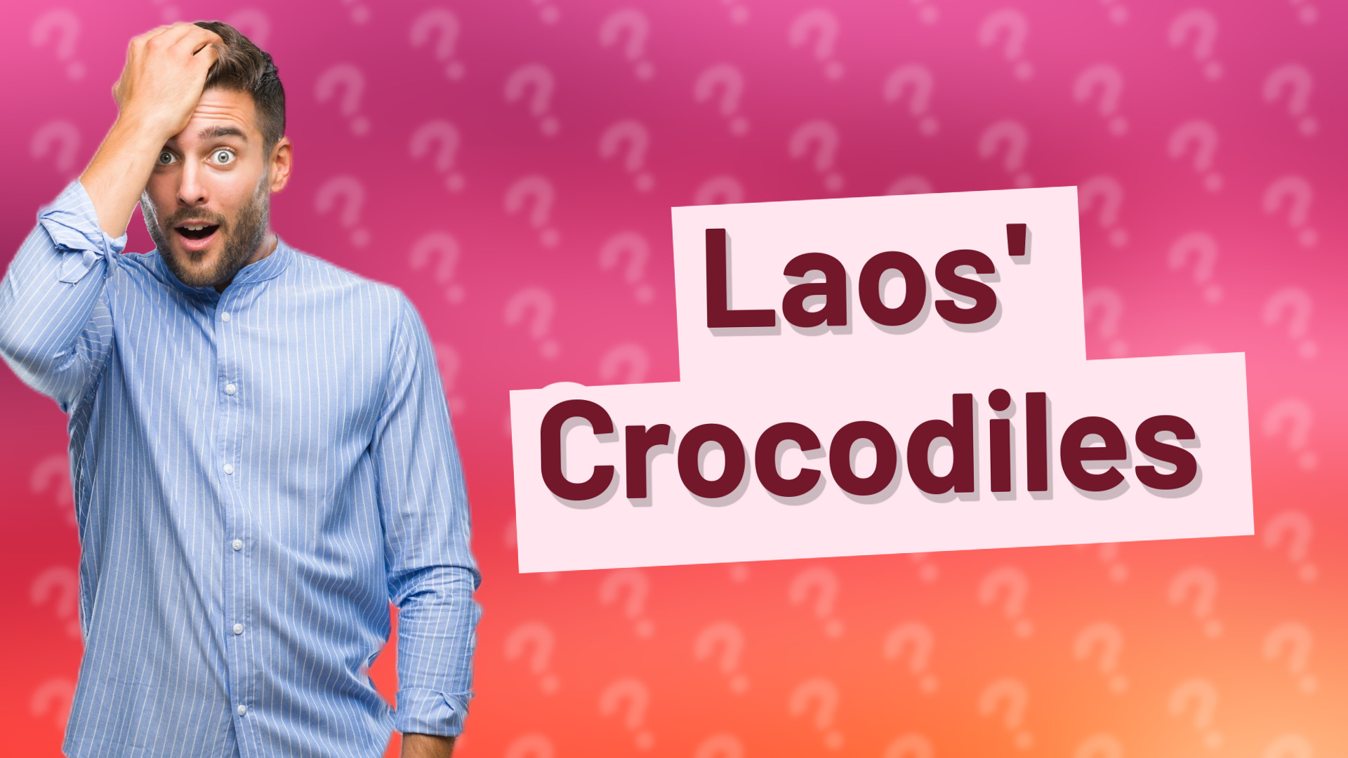 Laos' Crocodiles
