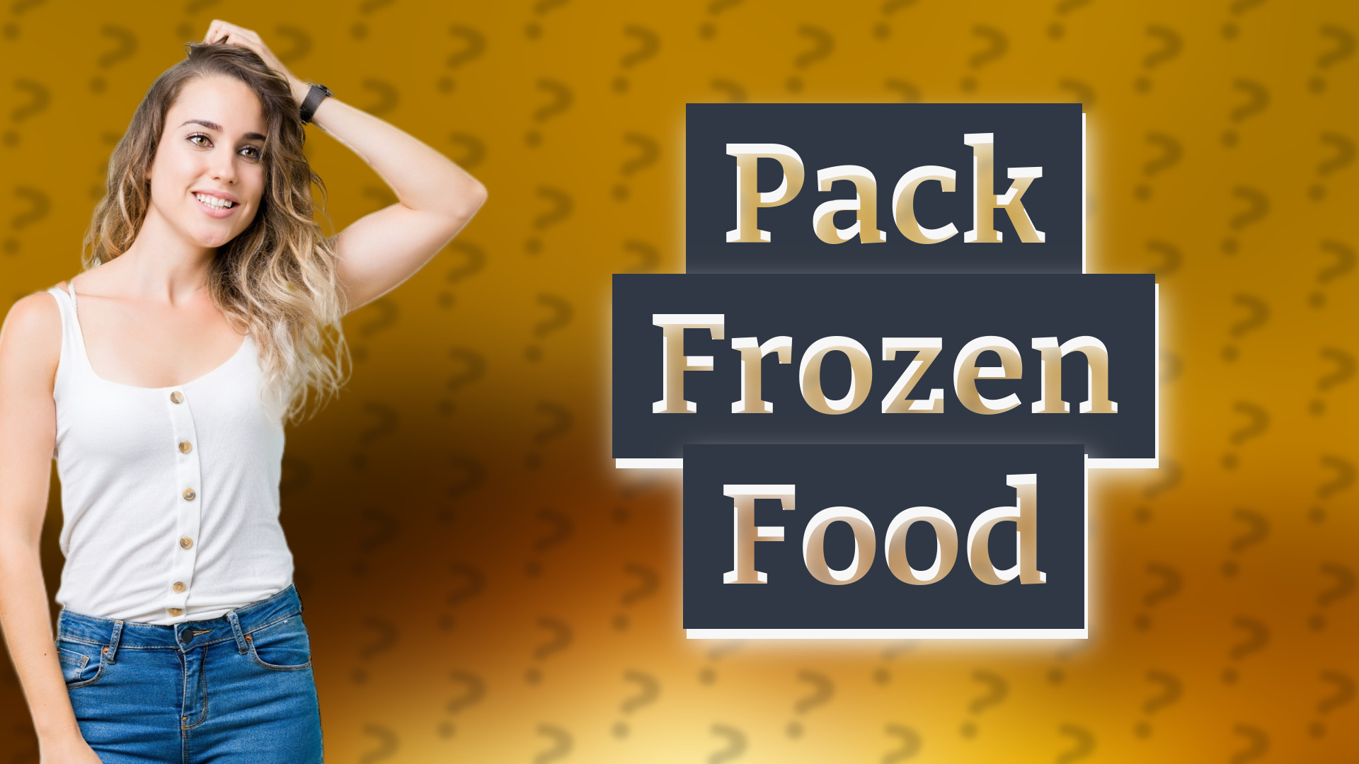 Pack Frozen Food