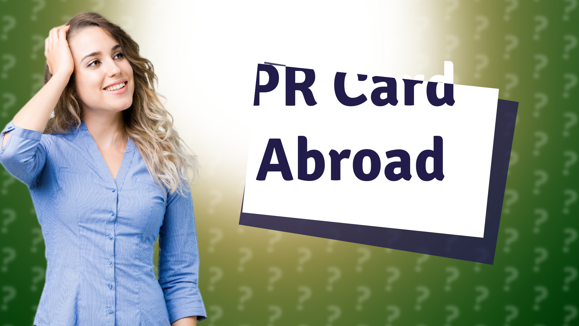 PR Card Abroad