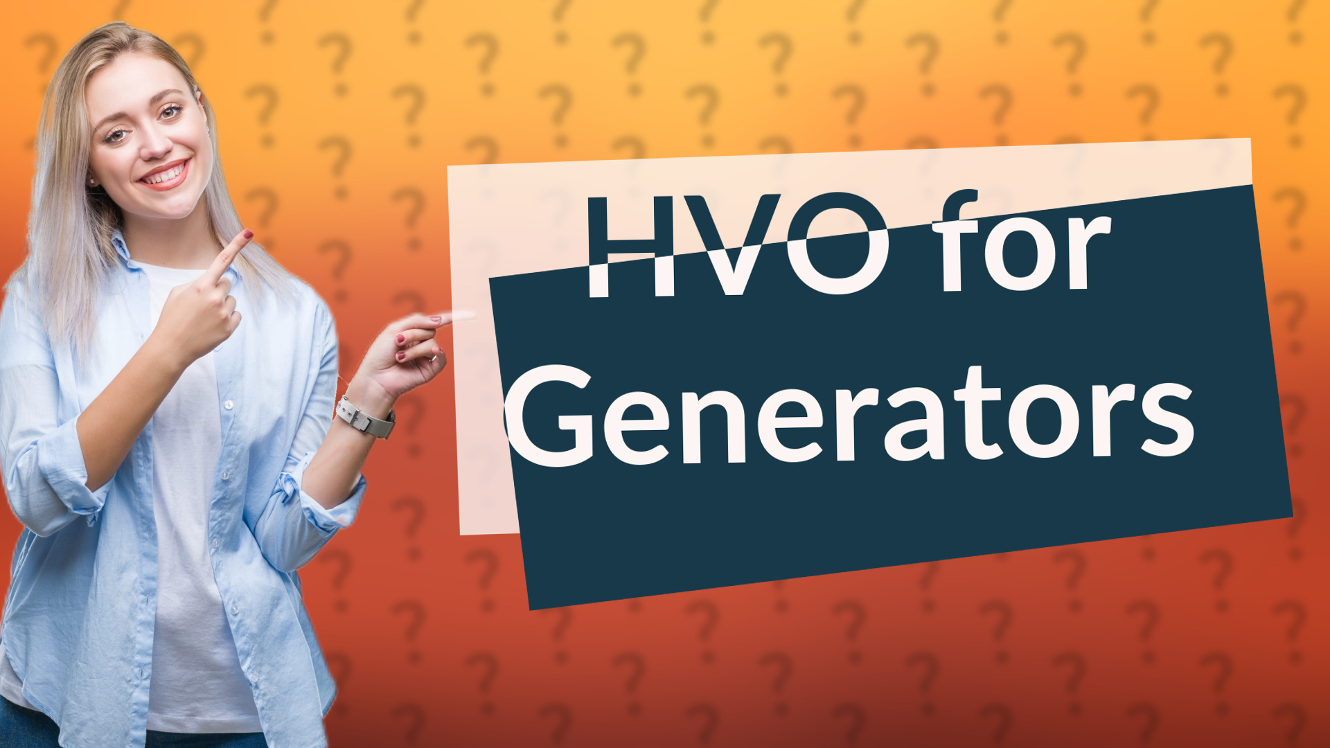 HVO for Generators