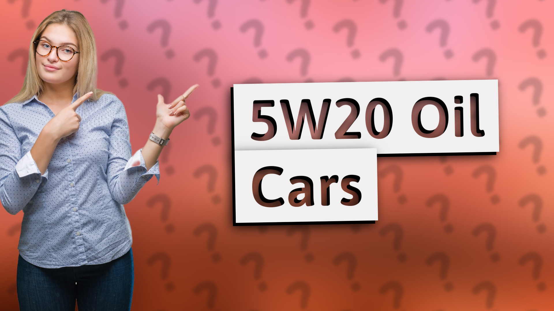 5W20 Oil Cars