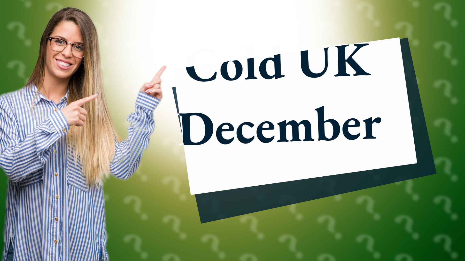 Cold UK December