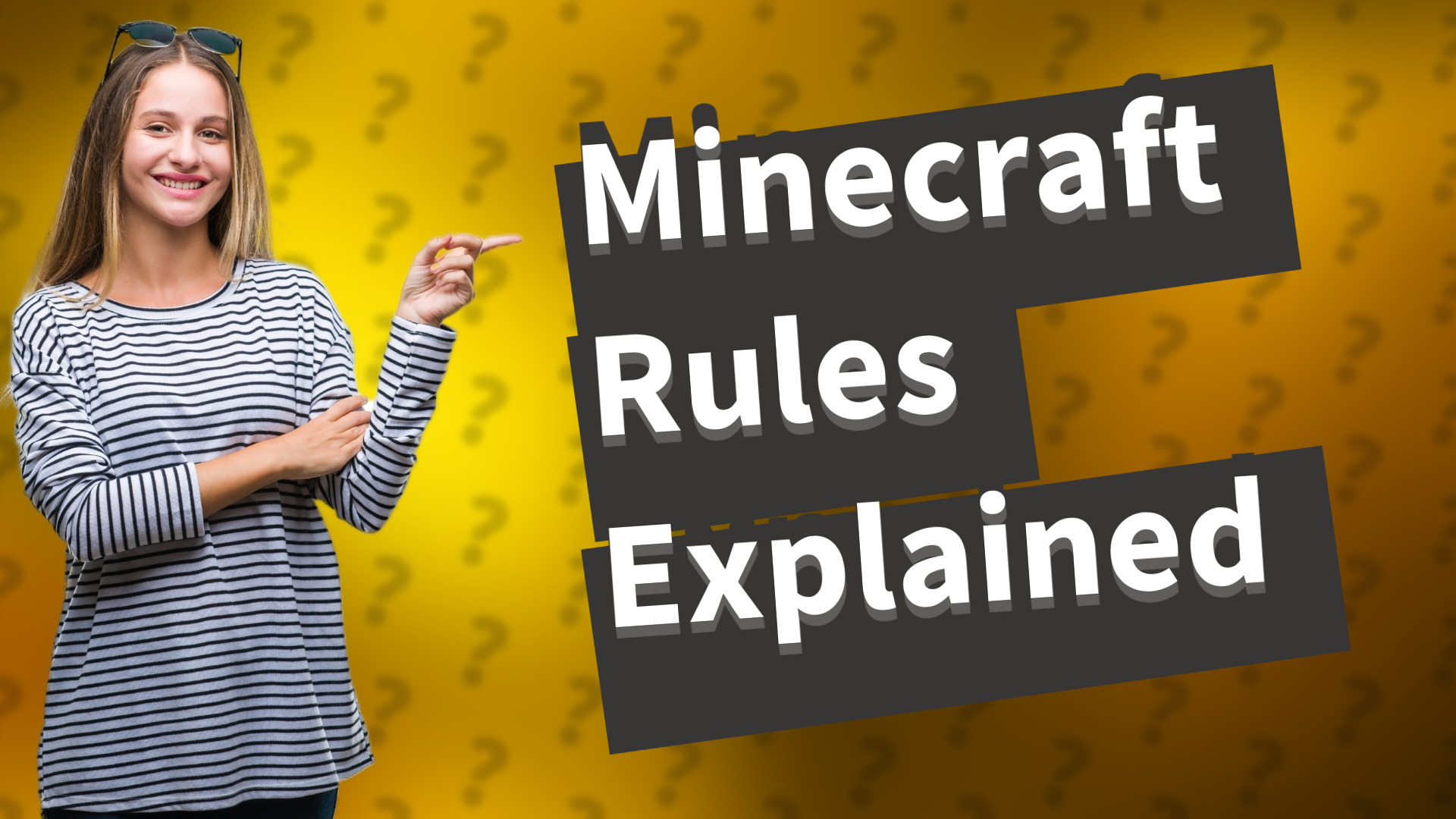 Minecraft Rules Explained