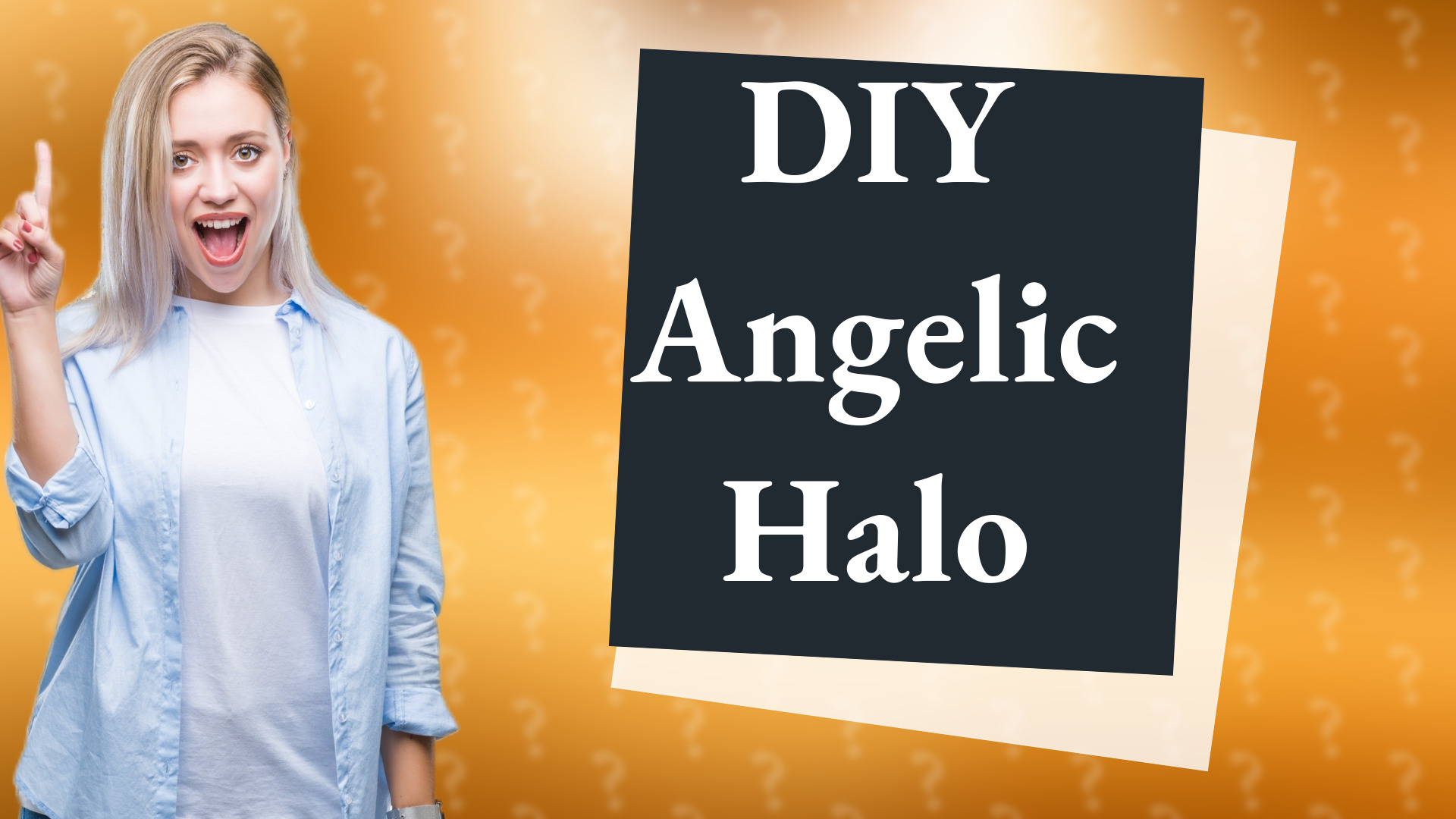 DIY Angelic Halo