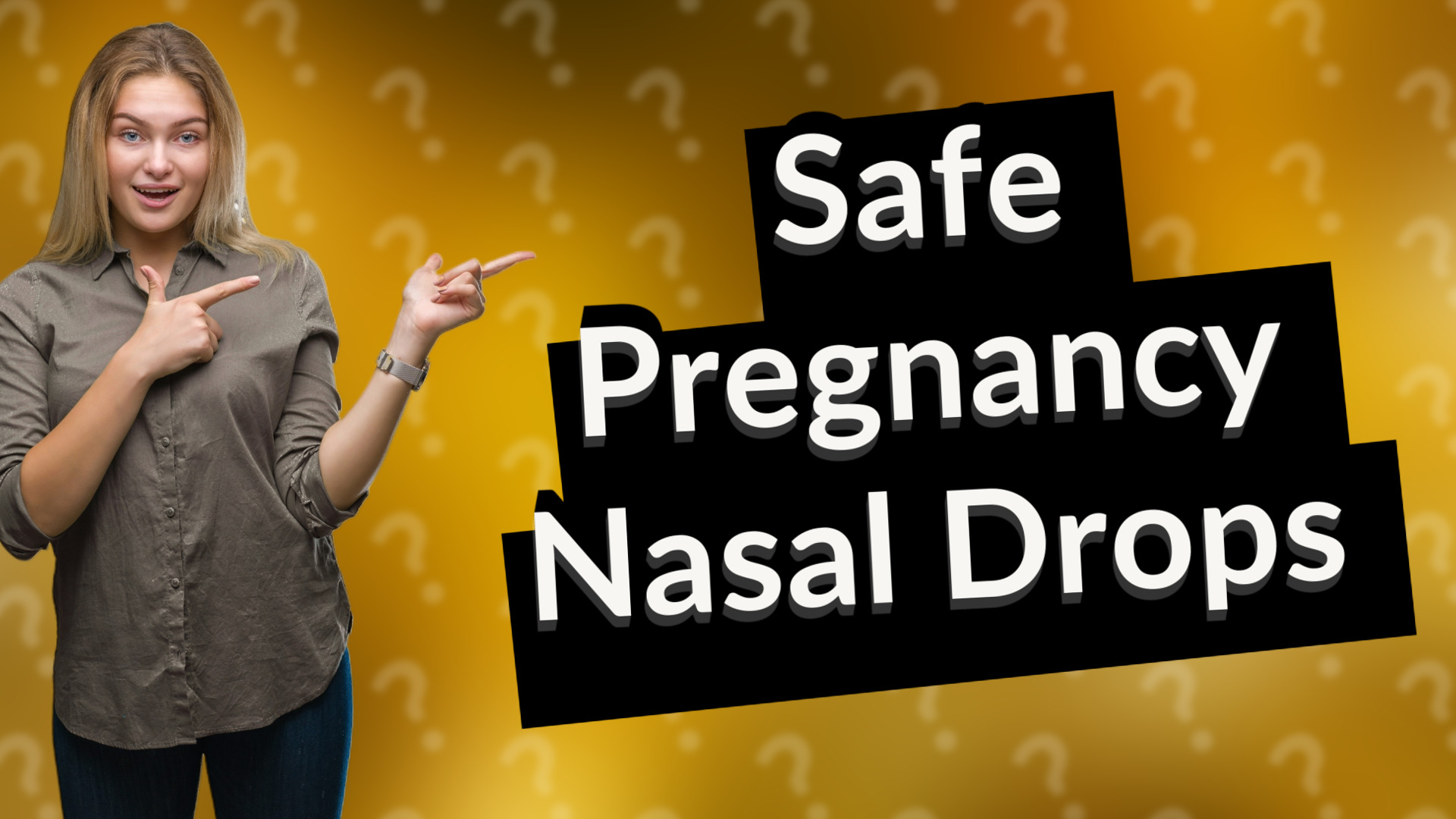 Safe Pregnancy Nasal Drops