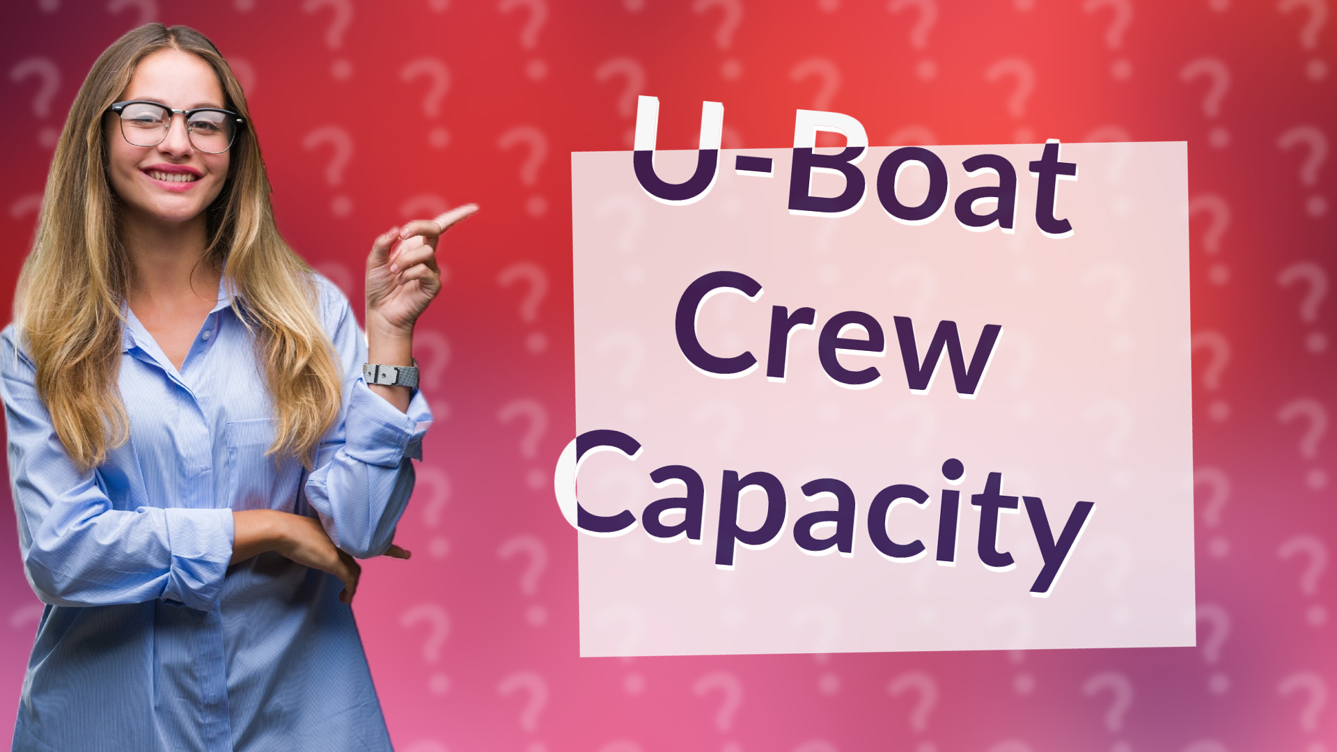 U-Boat Crew Capacity