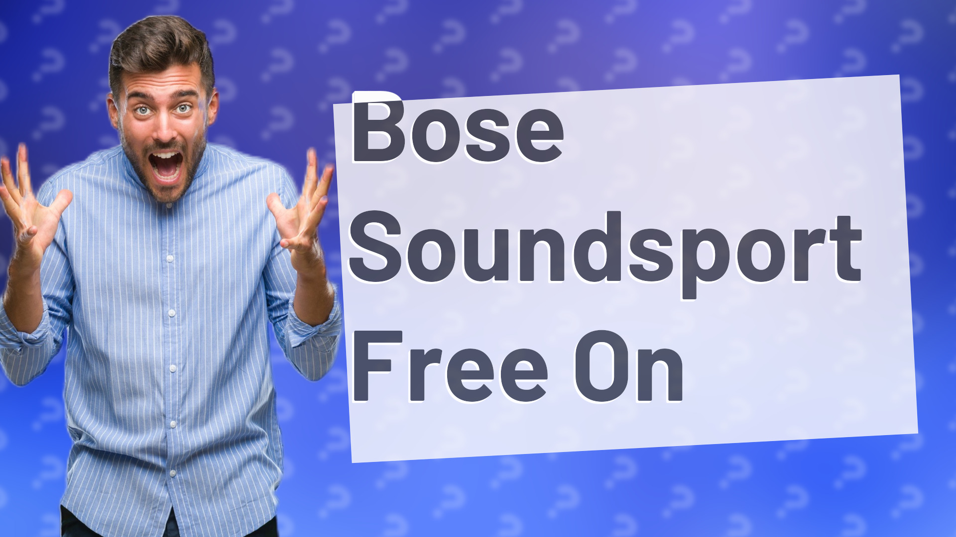 Bose Soundsport Free On