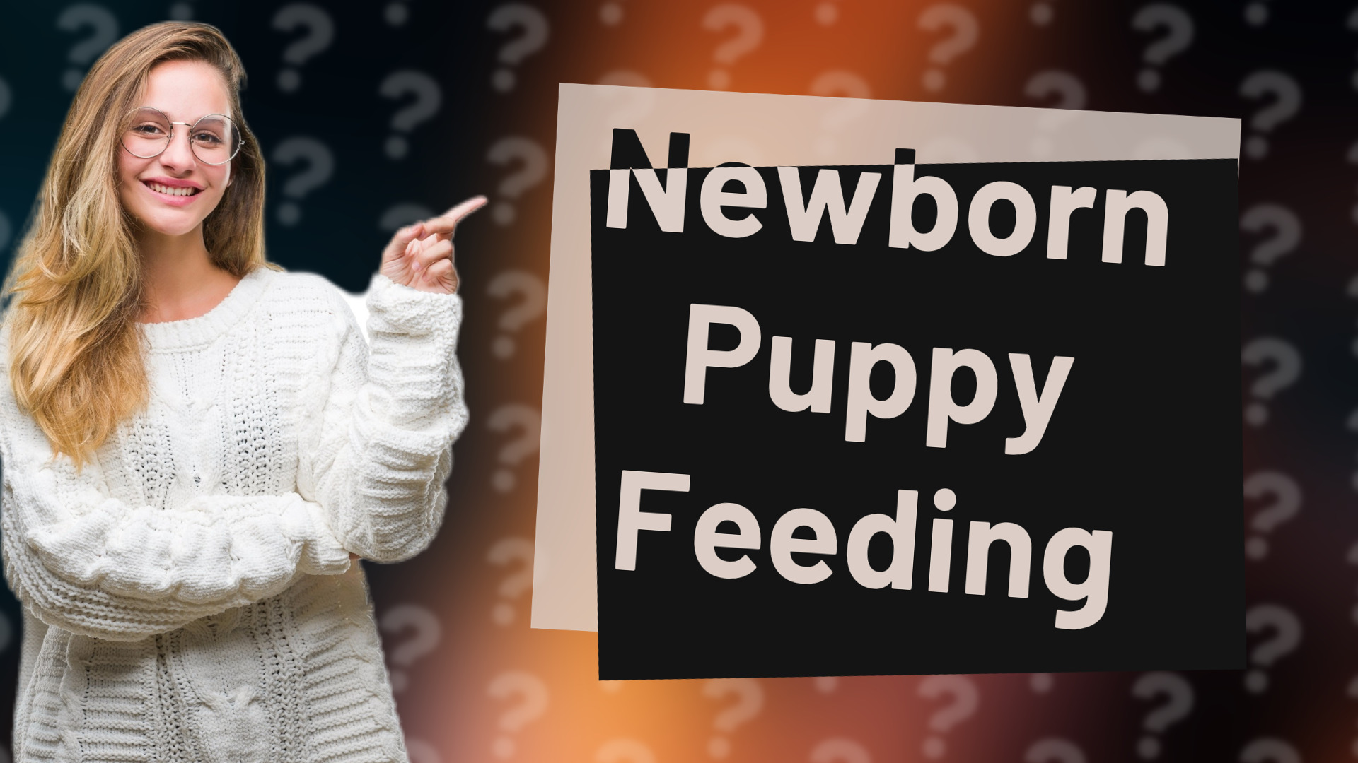 Newborn Puppy Feeding