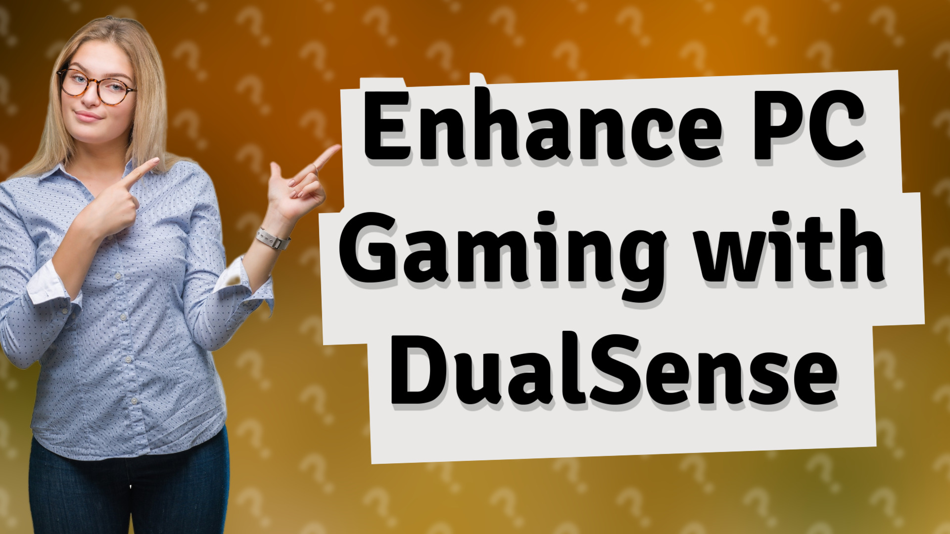 Enhance PC Gaming with DualSense